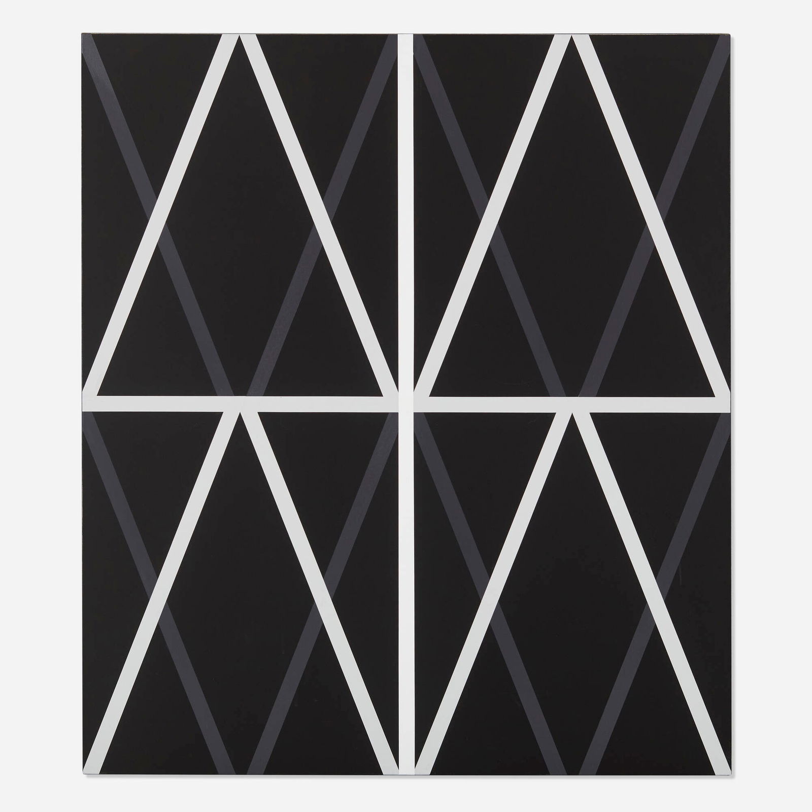 Matthew Brannon, The Yes That Means No: Matthew Brannon The Yes That Means No 2012acrylic and enamel on canvas, hand-carved high-density foam 48 h x 42 w in (122 x 107 cm) Provenance: David Kordansky Gallery, Los An