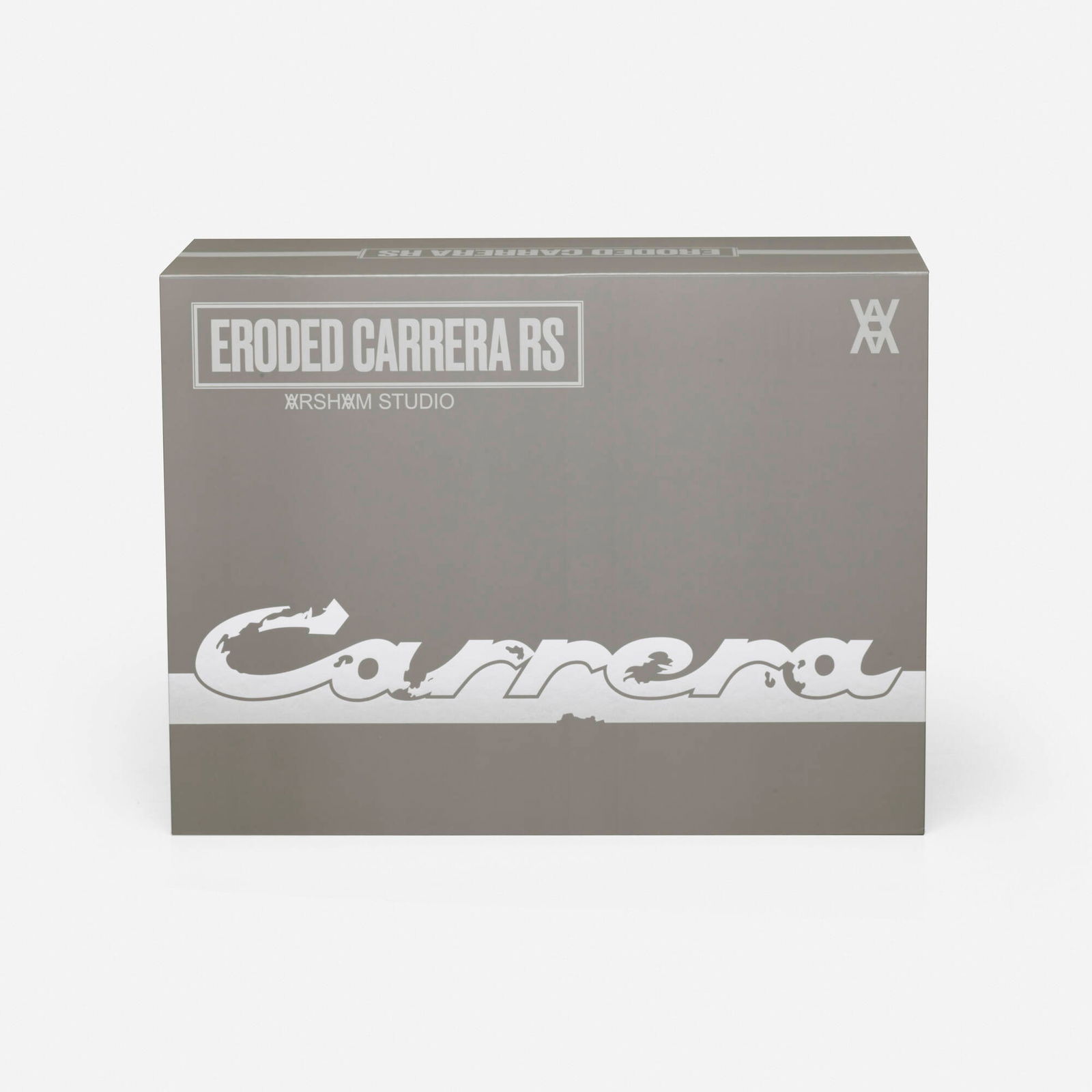 Daniel Arsham, Eroded Porsche Carrera RS (Gray): Daniel Arsham Eroded Porsche Carrera RS (Gray) 2020selenite, quartz crystals 5.25 h x 12.25 w x 3.5 d in (13 x 31 x 9 cm) This work is number from 275 from the edition of 500 published by Arsh