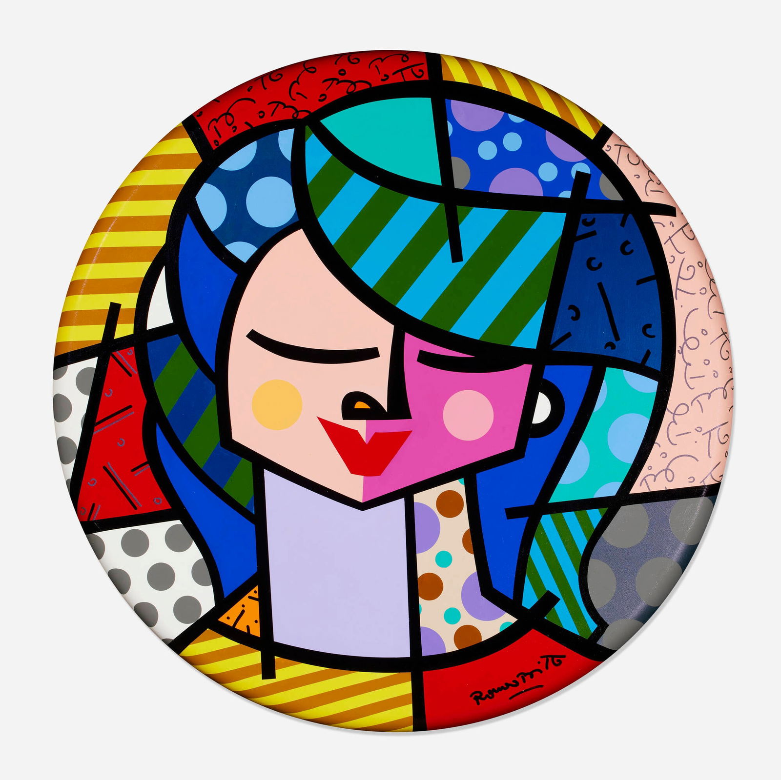 Romero Britto, Mrs. Renold (1 of 3)