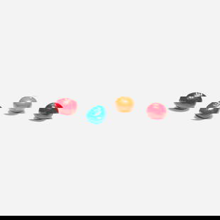 David Adamo, Untitled (M&M 21): David Adamo Untitled (M&M 21) 2010acrylic on cast bronze .375 h x .75 w x .5 d in (1 x 2 x 1 cm) Provenance: Ibid Gallery, London | The Jake and Ruth Bloom Collection