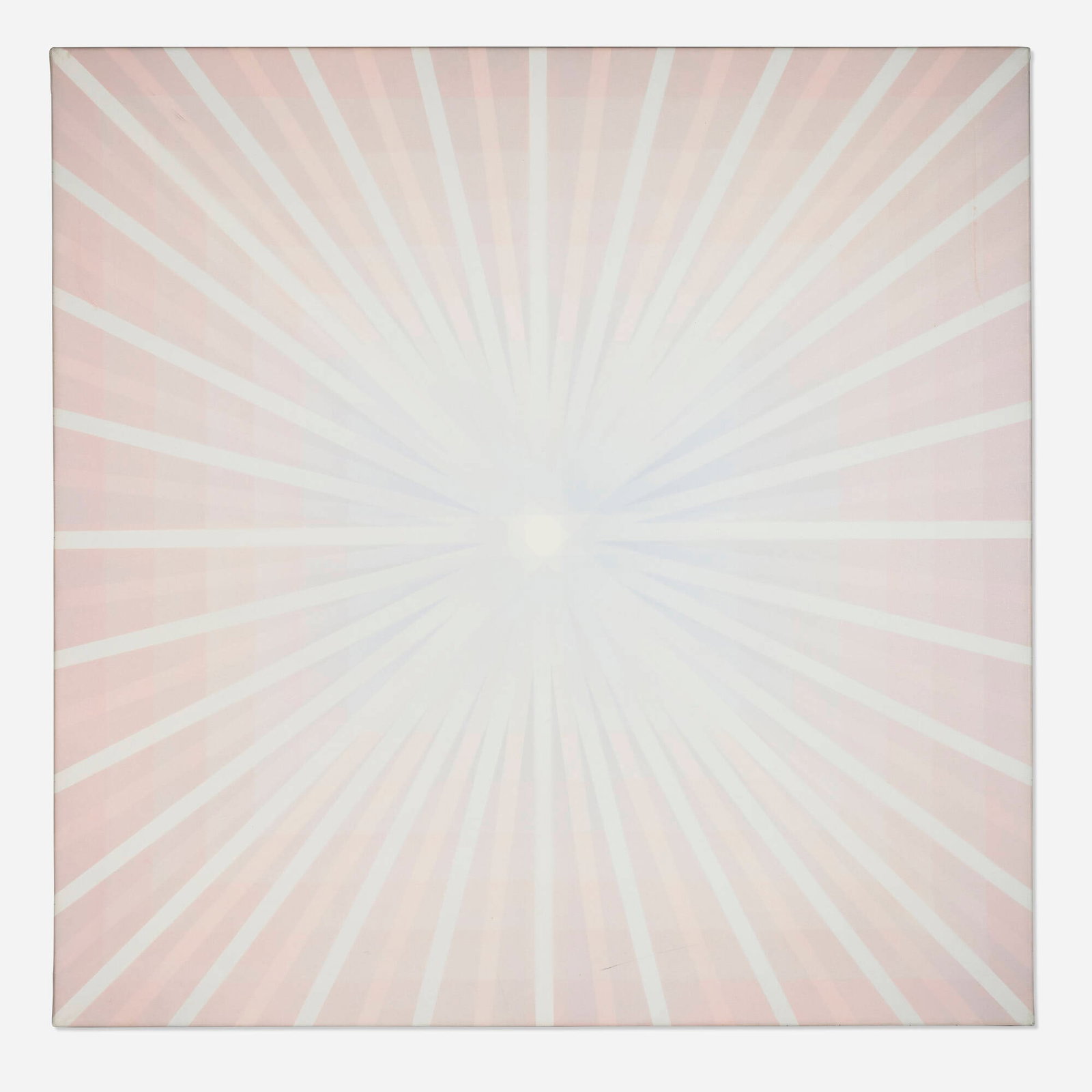 Miguel Angel Vidal, Destello Divino: Miguel Angel Vidal Destello Divino 1978 oil on canvas 39.375 h x 39.375 w in (100 x 100 cm) Signed, titled and dated to verso 'Miguel Angel Vidal Destello Divino 1978'. Provenanc