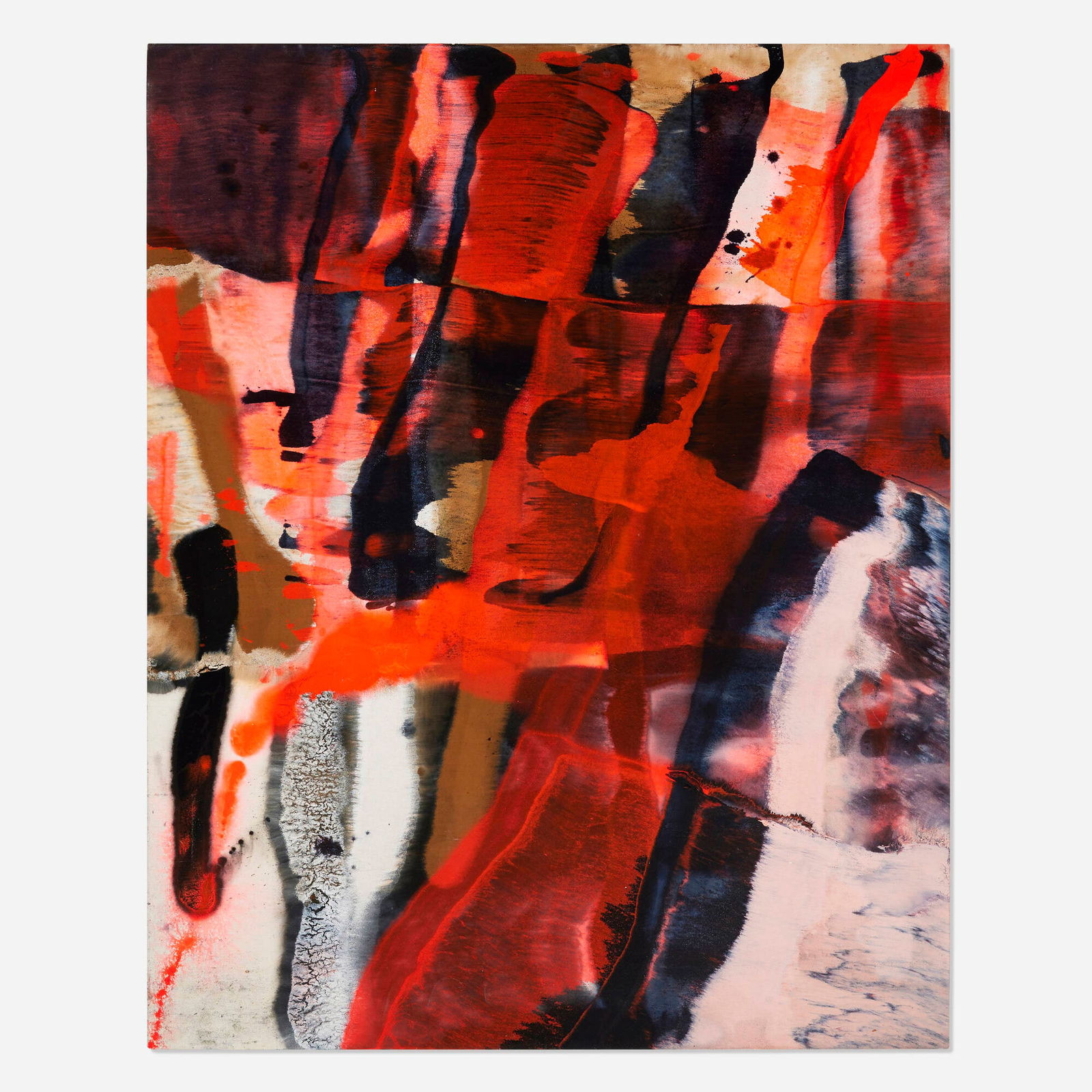 Ed Moses, Untitled: Ed Moses Untitled 1994acrylic on canvas 60 h x 48 w in (152 x 122 cm) Signed and dated to verso 'EMB 94'. Provenance: Gift from the artist to the present owner