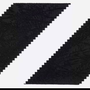 David Adamo, Untitled (Carpet 1): David Adamo Untitled (Carpet 1) 2014carpet 59.5 h x 39.375 w x .25 d in (151 x 100 x 1 cm) Provenance: Ibid Gallery, Los Angeles | The Jake and Ruth Bloom Collection