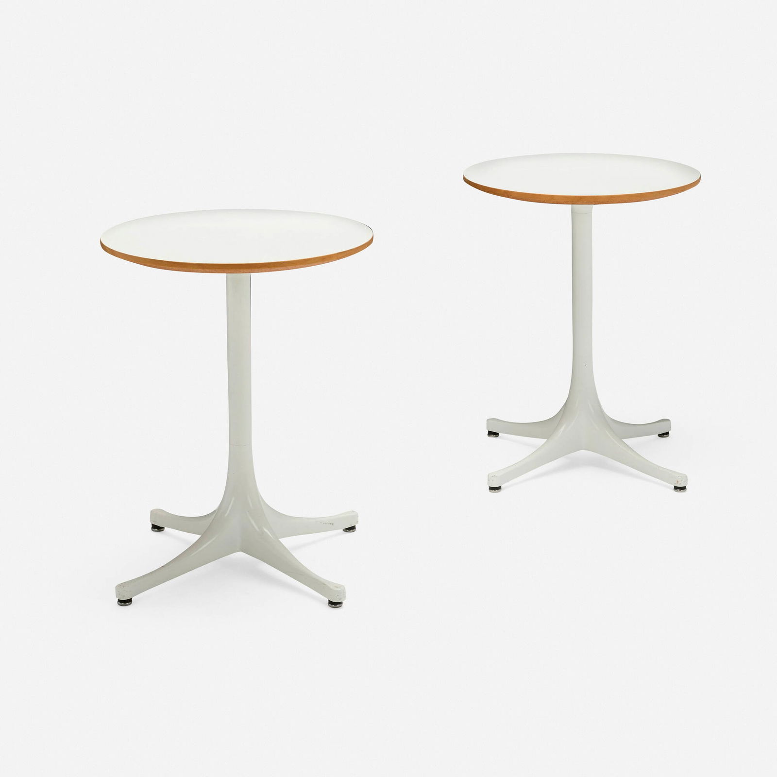 George Nelson & Associates, Occasional tables model 5451, pair (1 of 3)
