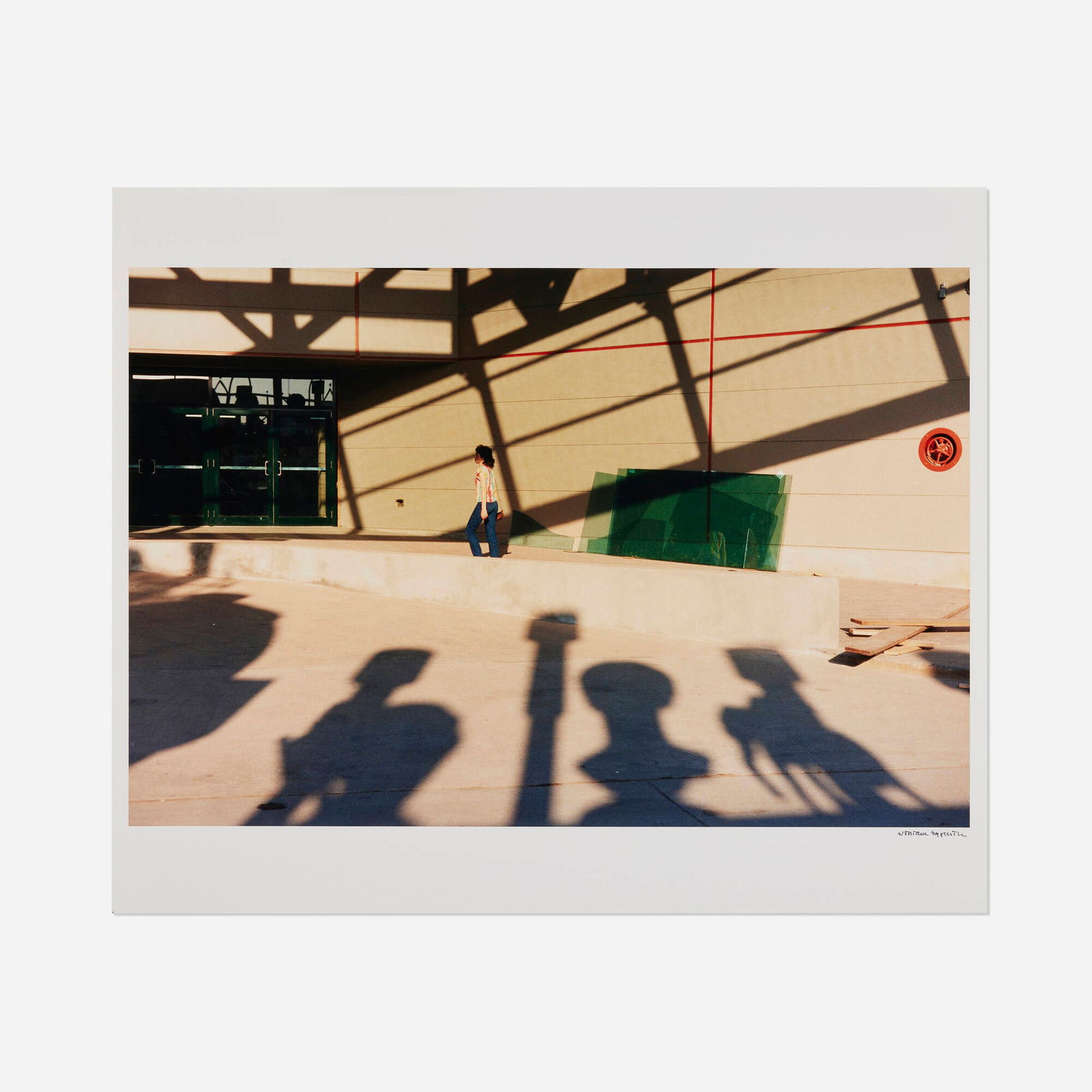 William Eggleston, Untitled (Atlanta): William Eggleston Untitled (Atlanta) 1984 / printed 1999C-print image: 15.375 h x 23 w in (39 x 58 cm) sheet: 20 h x 24 w in (51 x 61 cm) Signed to lower right 'William Eggleston'. Titled,