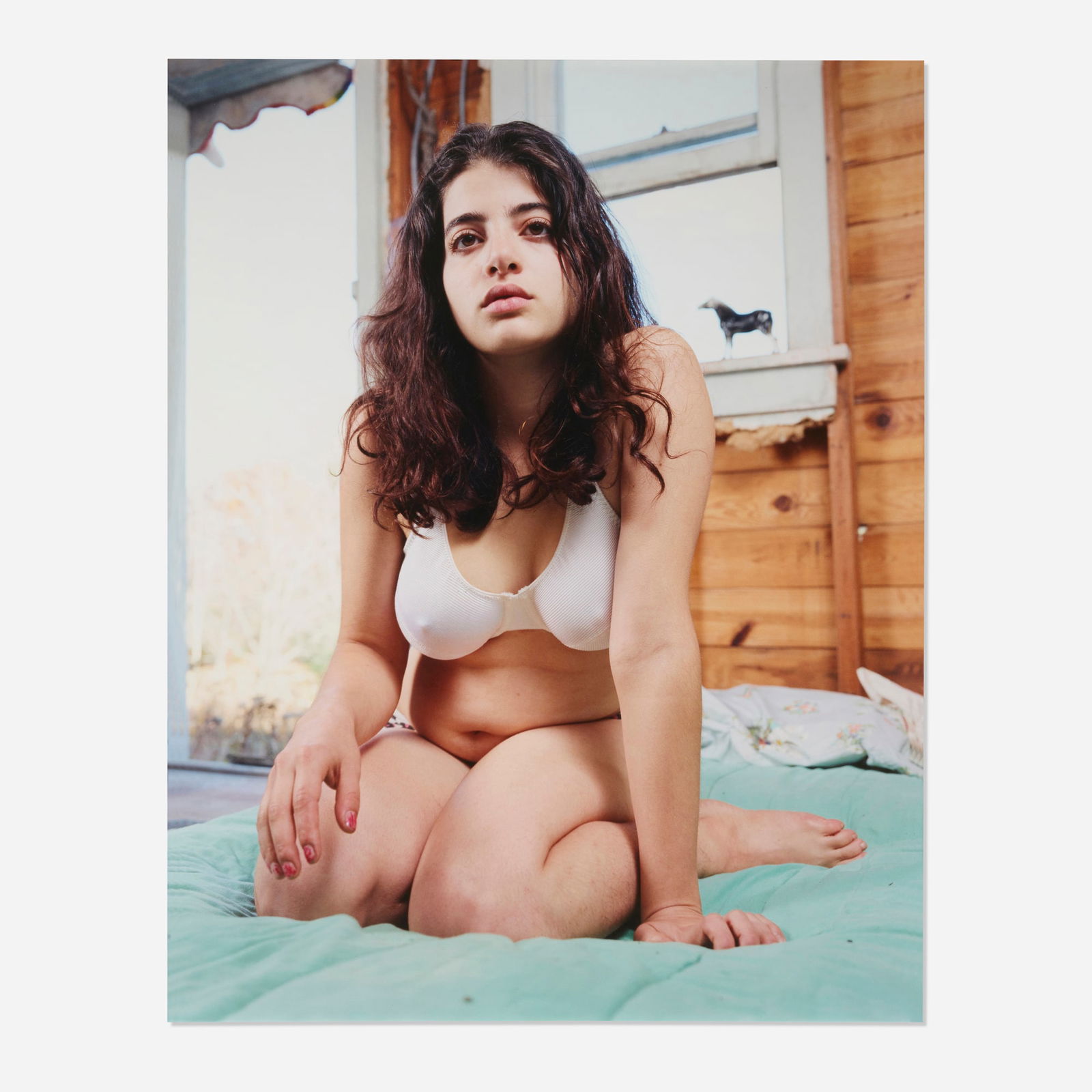 Katy Grannan, Untitled (Poughkeepsie Journal): Katy Grannan Untitled (Poughkeepsie Journal) 1999C-print sight: 44 h x 34.875 w in (112 x 89 cm) Signed, dated and numbered to label to verso '5/6 Katy Grannan 5/12/99'. This work is number 5