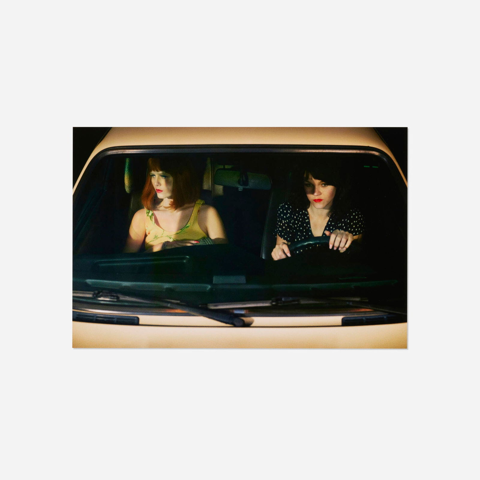 Alex Prager, Imperial Highway: Alex Prager Imperial Highway 2019archival pigment print image: 13.25 h x 20 w in (34 x 51 cm) sheet: 15.25 h x 22 w in (39 x 56 cm) This work is number 10 from the edition of 25. Sold with