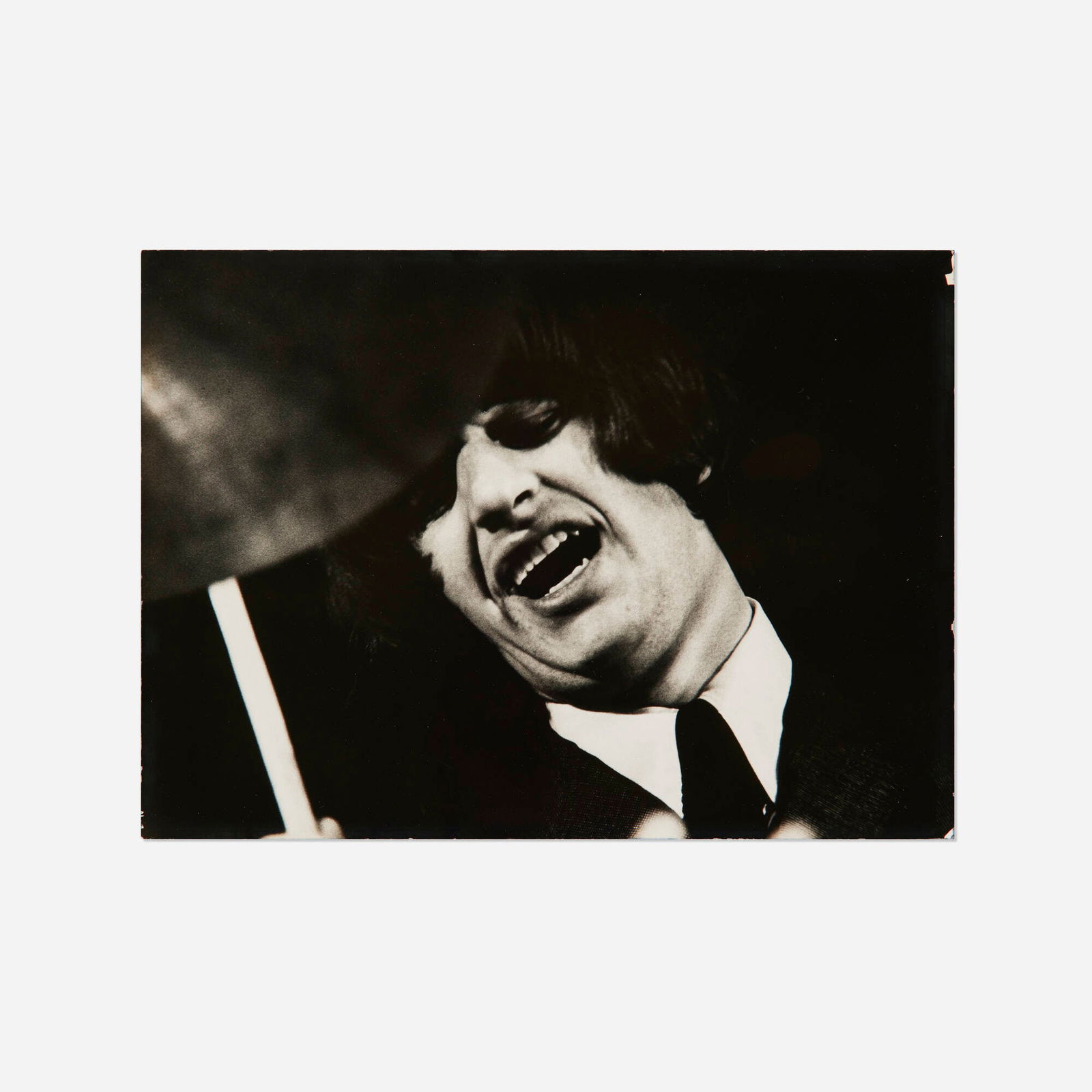 Jim Marshall, Richard Starkey (Ringo Starr): Jim Marshall Richard Starkey (Ringo Starr) 1965vintage gelatin silver print 9.5 h x 13 w in (24 x 33 cm) Titled and inscribed to verso '3155-8 Richard Starkey' with artist's stamp 'Photograph