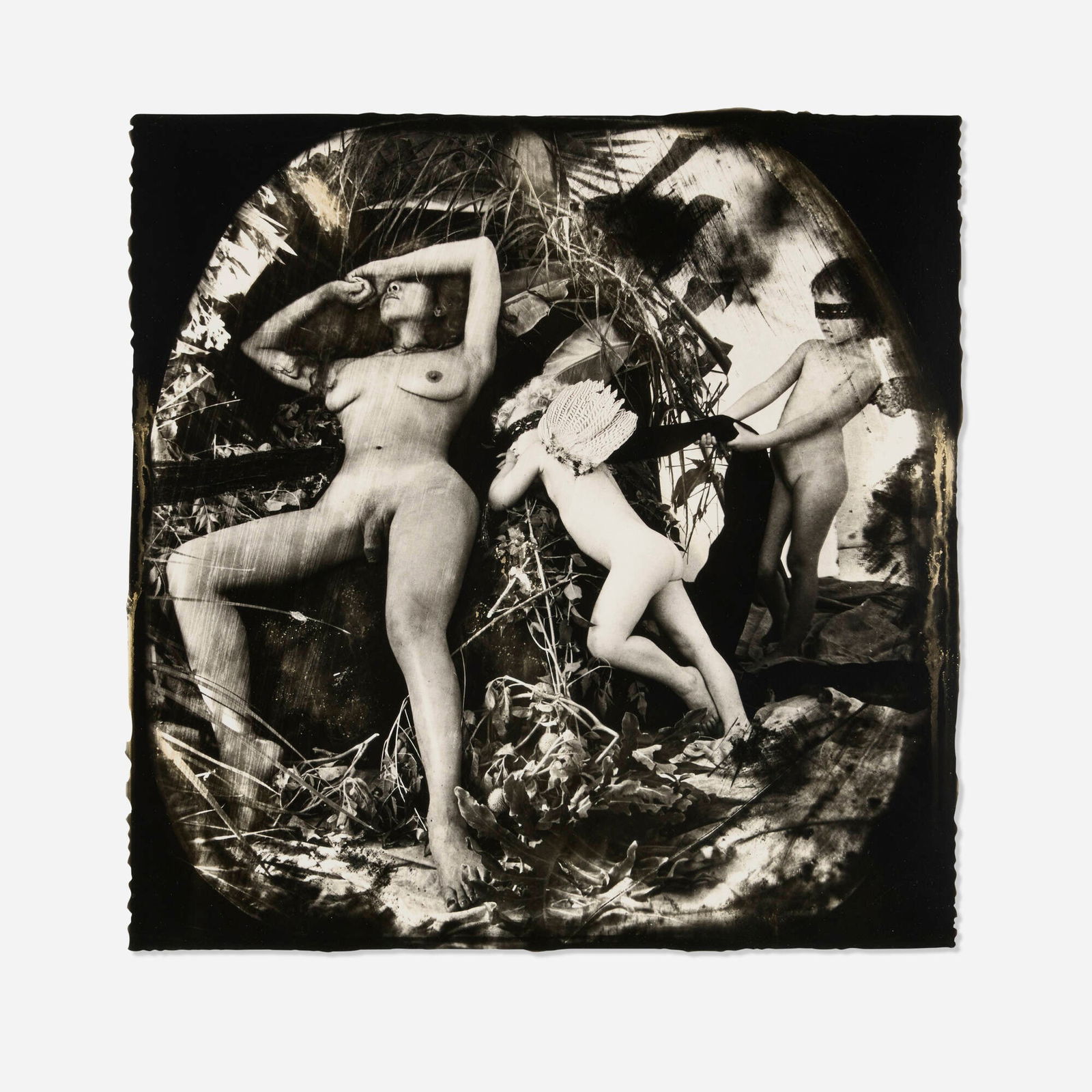 Joel-Peter Witkin, Venus and Cupid: The Caucasian View of History, Los Angeles (1 of 4)