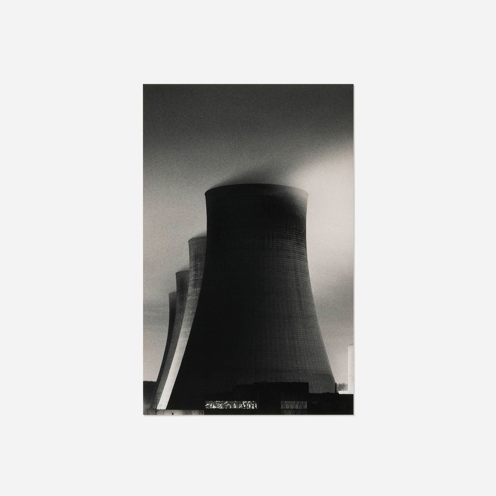 Michael Kenna, Ratcliffe Power Station, Study #1: Michael Kenna Ratcliffe Power Station, Study #1 1984 / printed 1986vintage sepia and selenium toned gelatin silver print image: 9 h x 5.75 w in (23 x 15 cm) mount: 20 h x 16 w in (51 x 41 cm) <
