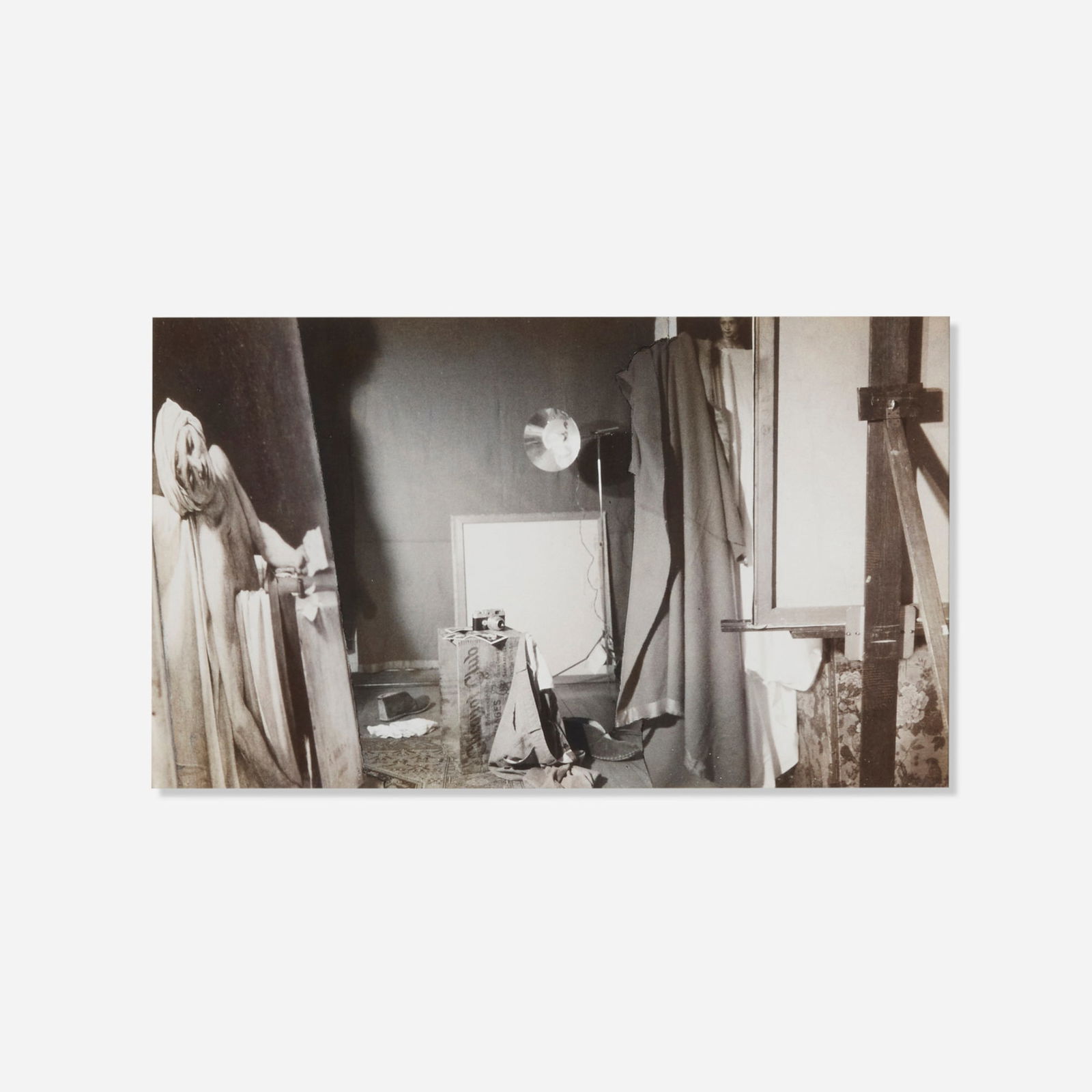 John O'Reilly, My Studio Shadow: John O'Reilly My Studio Shadow 1985Polaroid collage image: 3.75 h x 6.75 w in (10 x 17 cm) sheet: 4.25 h x 7.375 w in (11 x 19 cm) Signed and dated to lower right 'O'Reilly 5/27/85'. This w