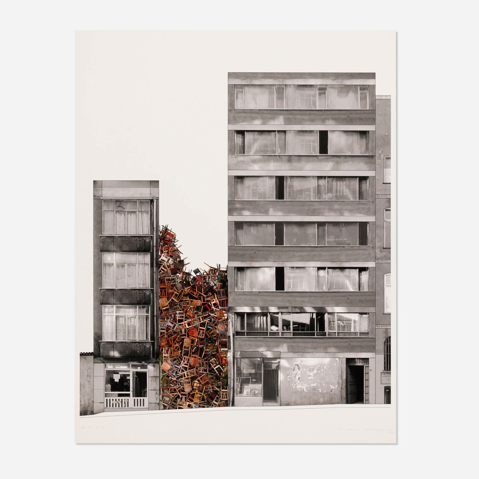 Doris Salcedo, Istanbul Project I: Doris Salcedo Istanbul Project I 2003Piezo-pigment print image: 24.375 h x 22.375 w in (62 x 57 cm) sheet: 29.875 h x 29.875 w in (76 x 76 cm) Signed, dated and numbered to lower edge 'AP 5