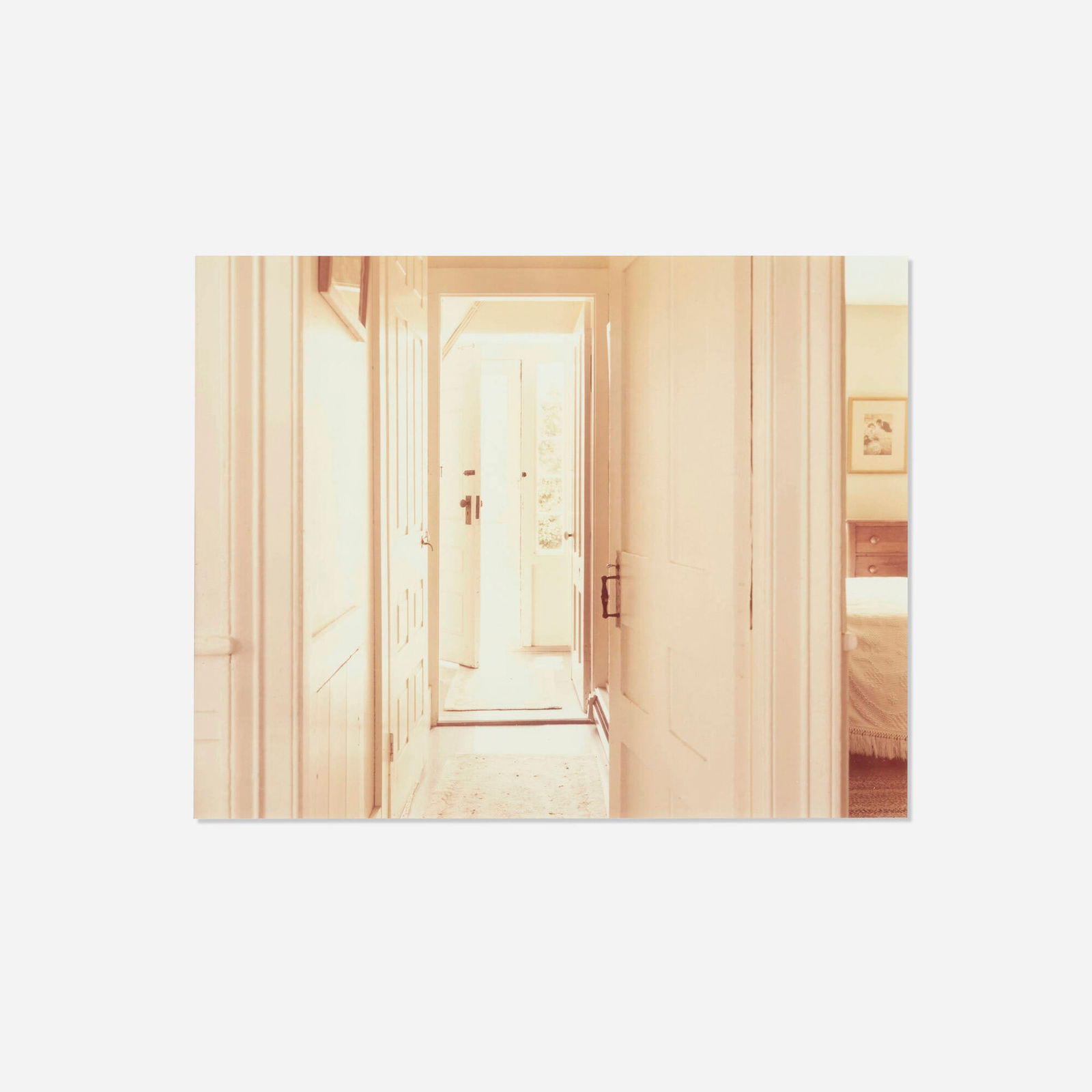 Joel Meyerowitz, Hartwig House, Truro (from the Cape Light series): Joel Meyerowitz Hartwig House, Truro (from the Cape Light series) 1976C-print image: 7.625 h x 9.625 w in (19 x 24 cm) sheet: 11 h x 14 w in (28 x 36 cm) Signed, titled and dated to verso '