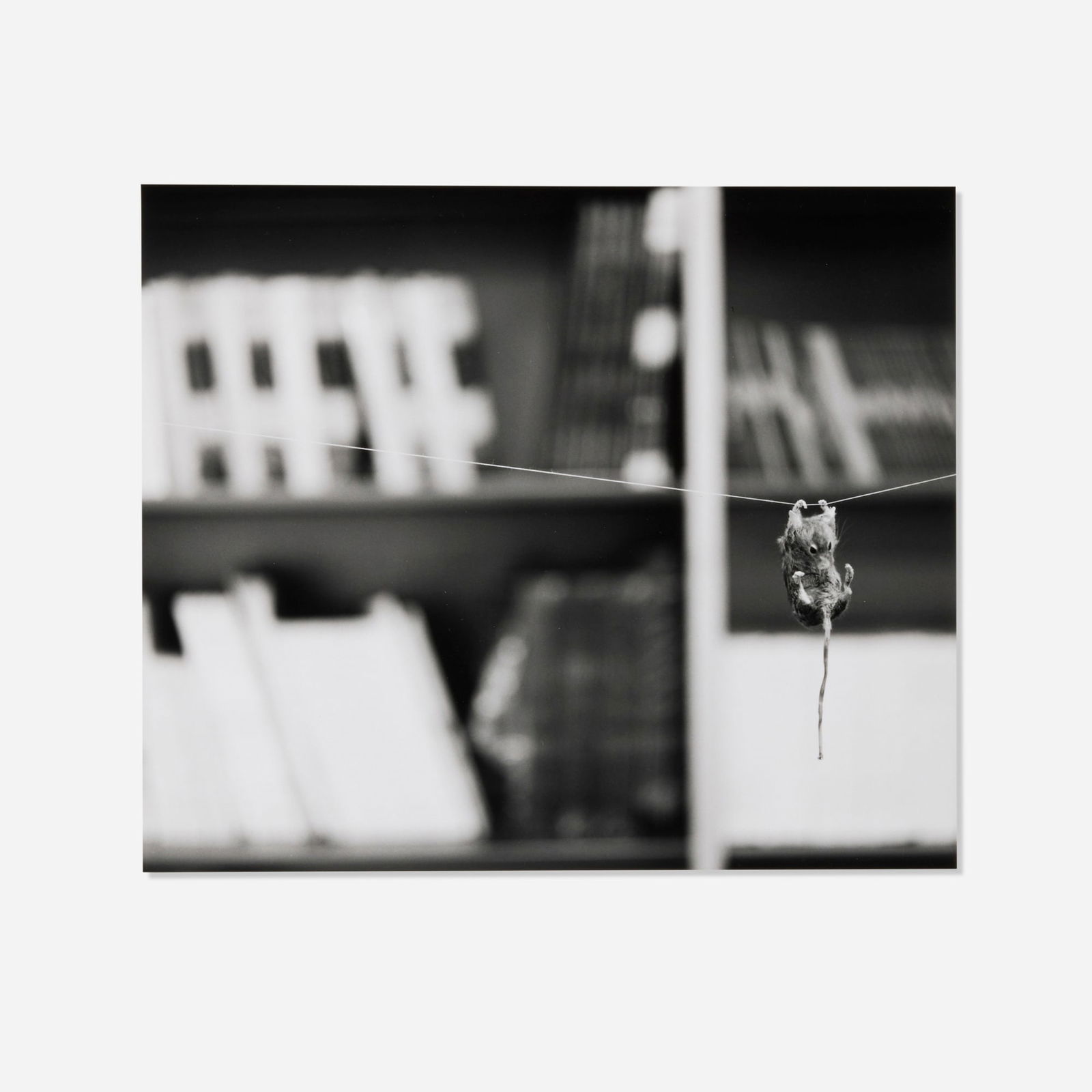 Louise Lawler, This Way I Can't Fight: Louise Lawler This Way I Can't Fight 2002gelatin silver print image: 7.875 h x 8.875 w in (20 x 23 cm) sheet: 8 h x 10 w in (20 x 25 cm) This work features a close-up of an installation by