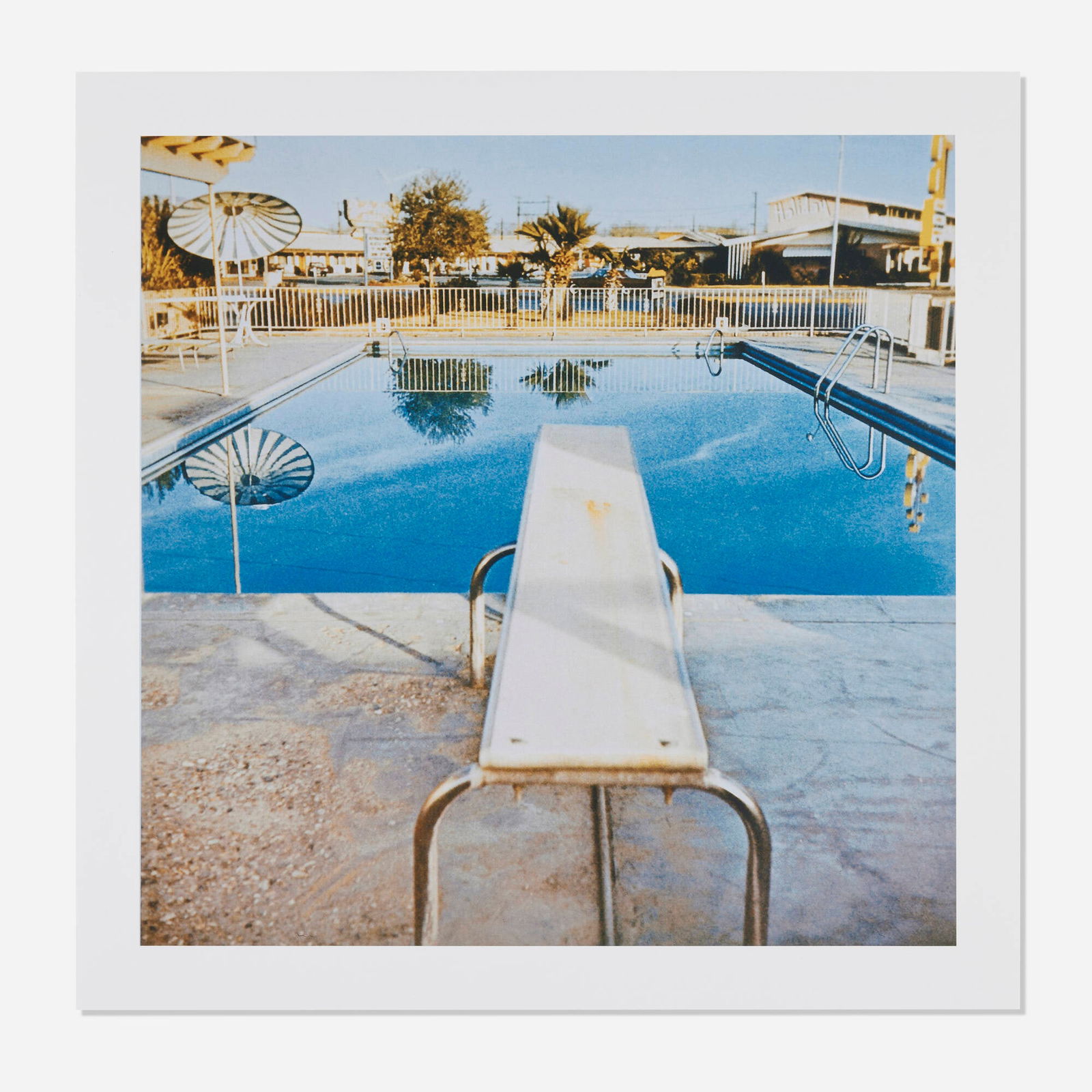 Ed Ruscha, Seven works from the Pools series: Ed Ruscha Seven works from the Pools series 1968-1997 / 2014ektacolor photograph 15.750 h x 15.750 w x 0.000 d x 0.000 l x 0.000 dia in (40 x 40 x 0 x 0 x 0 cm) 18.375 h x 18.500 w x 0.000 d x 0.0