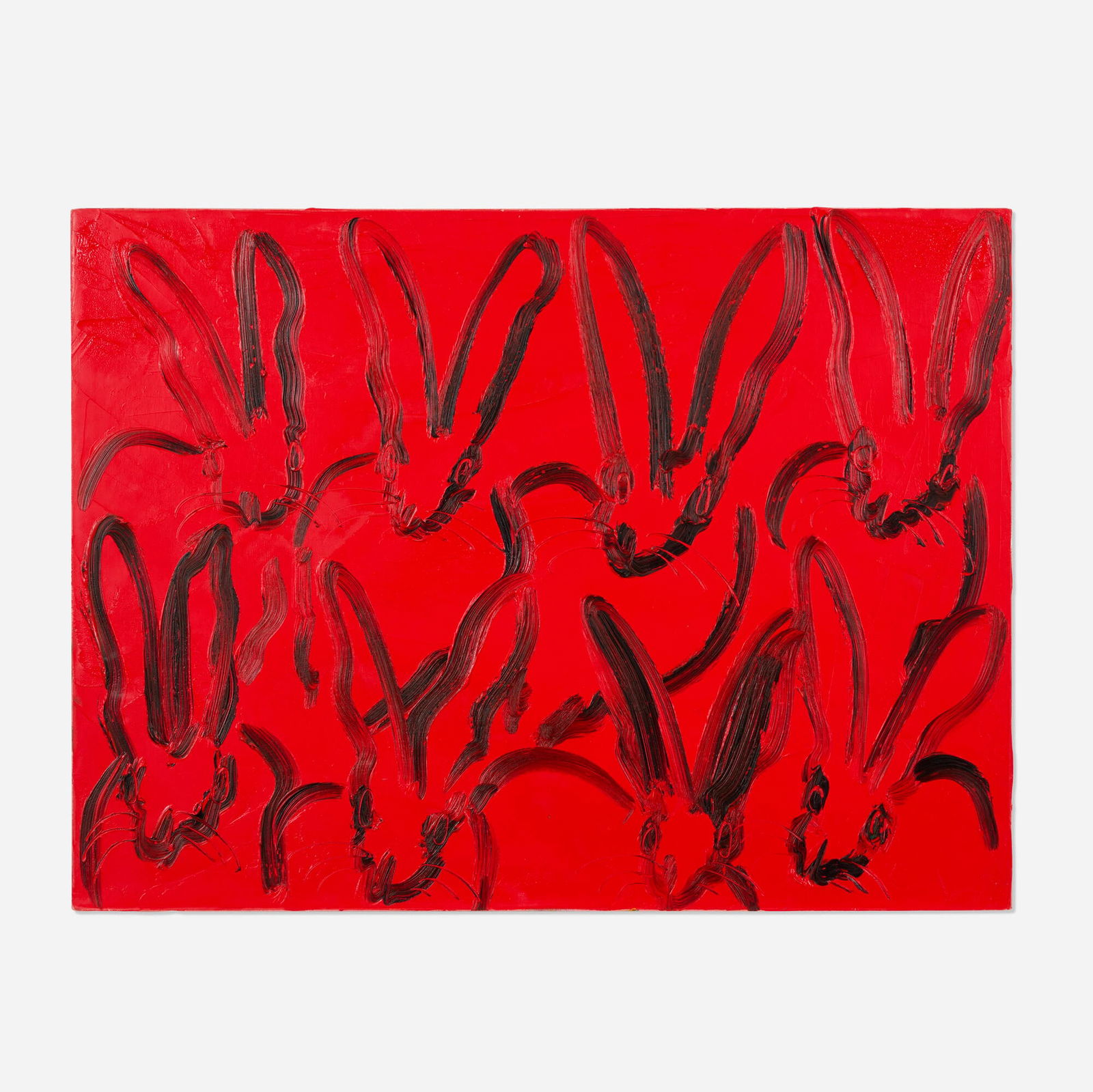 Hunt Slonem, Red Rover (1 of 3)