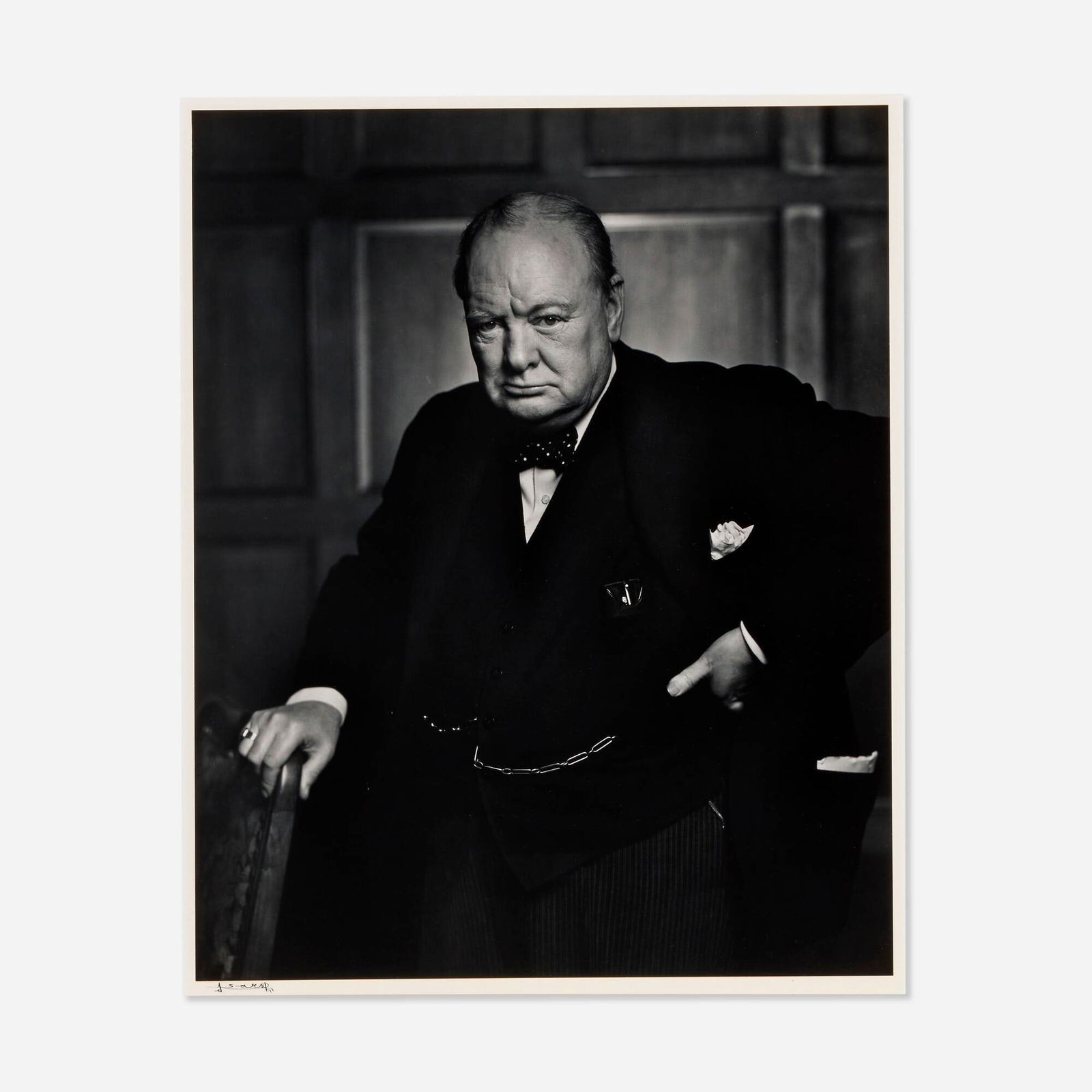 Yousuf Karsh, The Roaring Lion (Portrait of Winston Churchill) (1 of 4)