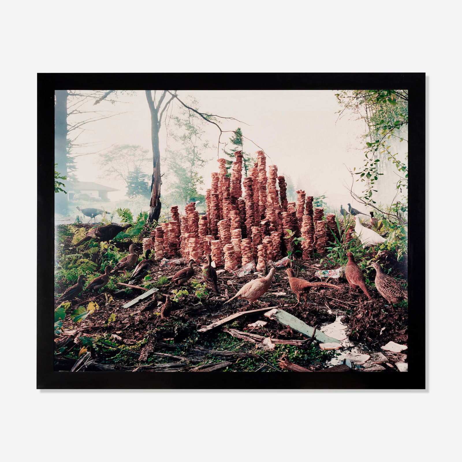 Gregory Crewdson, Untitled (wonder bread pile): Gregory Crewdson Untitled (wonder bread pile) 1998C-print mounted to Dibond in artist's frame 53.500 h x 65.500 w in (136 x 166 cm) Signed and dated to label to frame verso 'Gregory Crewdson 1