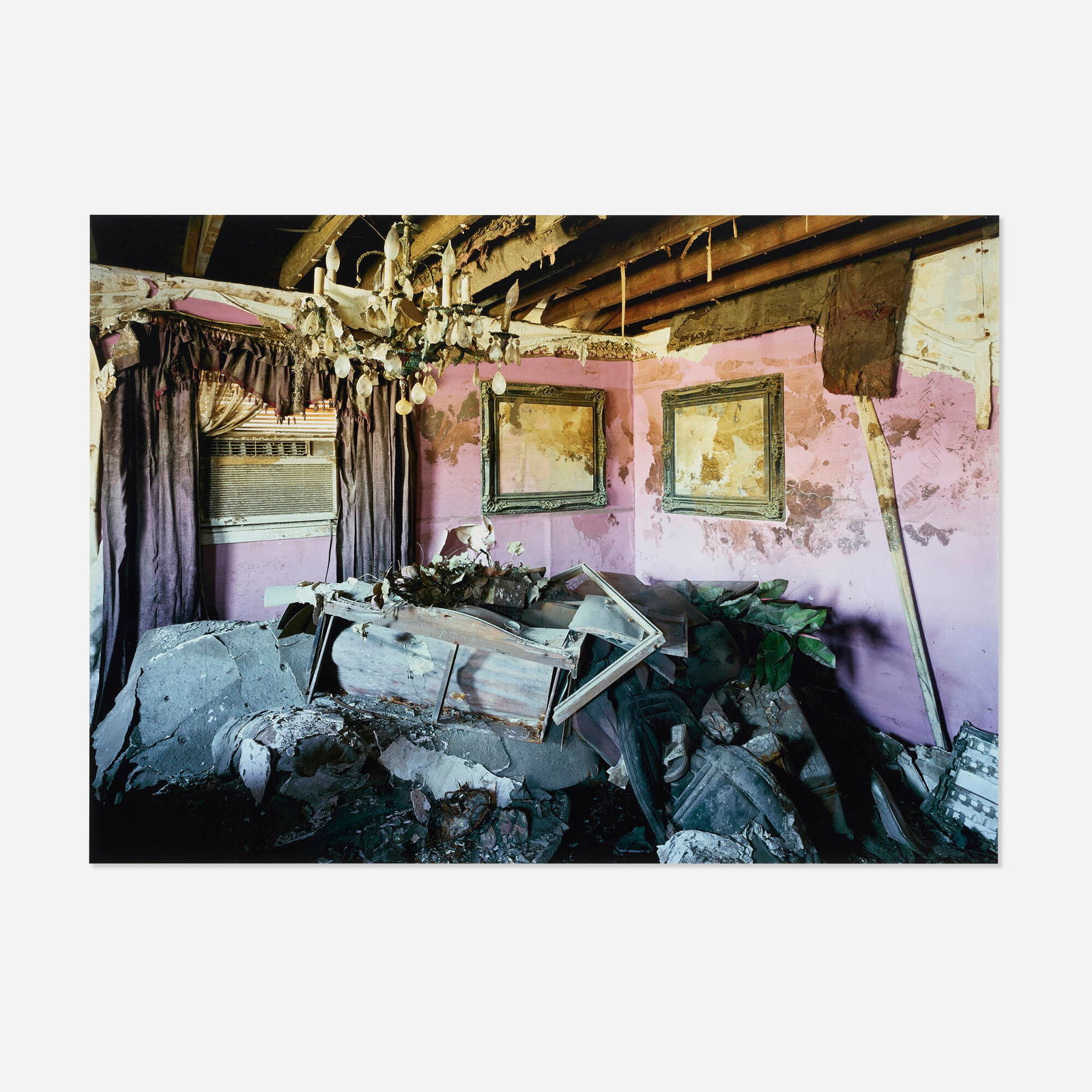 Robert Polidori, 2520 Deslondes St, New Orleans, LA, March 2006: Robert Polidori 2520 Deslondes St, New Orleans, LA, March 2006 2006Fujicolor crystal archive print mounted to Dibond image: 33.750 h x 47.750 w in (86 x 121 cm) sight: 39.500 h x 53.500 w in (100