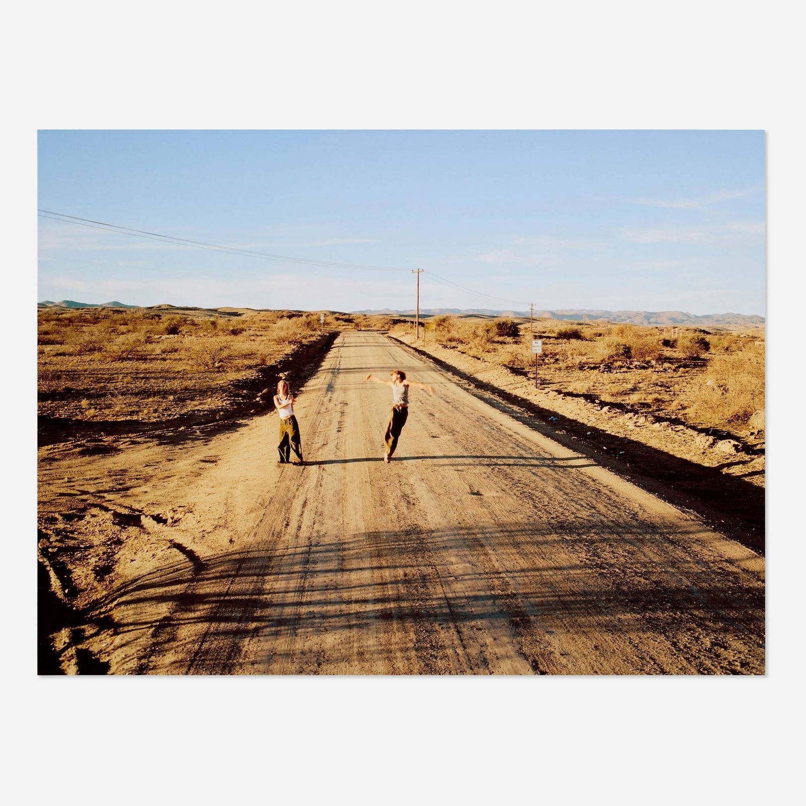 Justine Kurland, Broadway (Joy): Justine Kurland Broadway (Joy) 2001digital pigment print mounted to Sintra 30.000 h x 40.000 w in (76 x 102 cm) This work is number 1 from the edition of 6. This work will