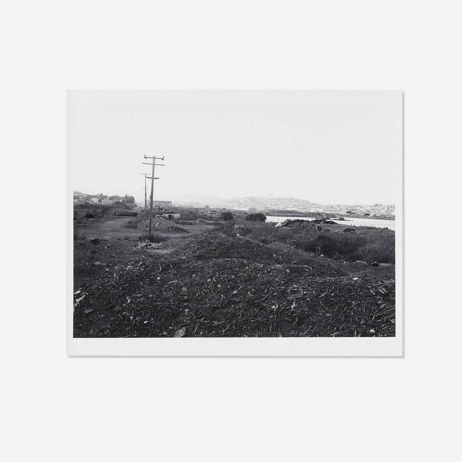 Lewis Baltz, No. 1 (from the Candlestick Point series): Lewis Baltz No. 1 (from the Candlestick Point series) 1988vintage gelatin silver print image: 7.000 h x 9.500 w in (18 x 24 cm) sheet: 8.000 h x 10.000 w in (20 x 25 cm) Signed, titled and