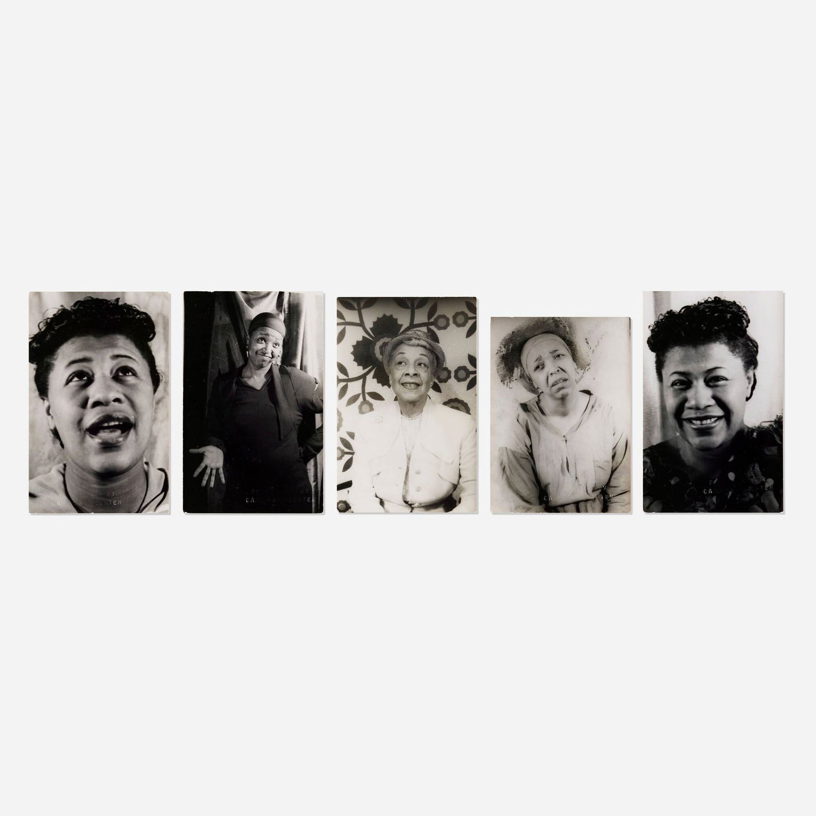 Carl Van Vechten, Group of five postcards (1 of 2)