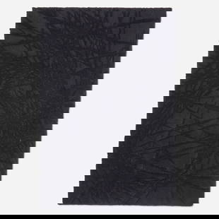 David Adamo, Untitled (Carpet 1): David Adamo Untitled (Carpet 1) 2014cut pile carpet 59.5 h x 39.375 w x 0.25 d in (151 x 100 x 1 cm) Provenance: Ibid Gallery, Los Angeles | The Jake and Ruth Bloom Collection