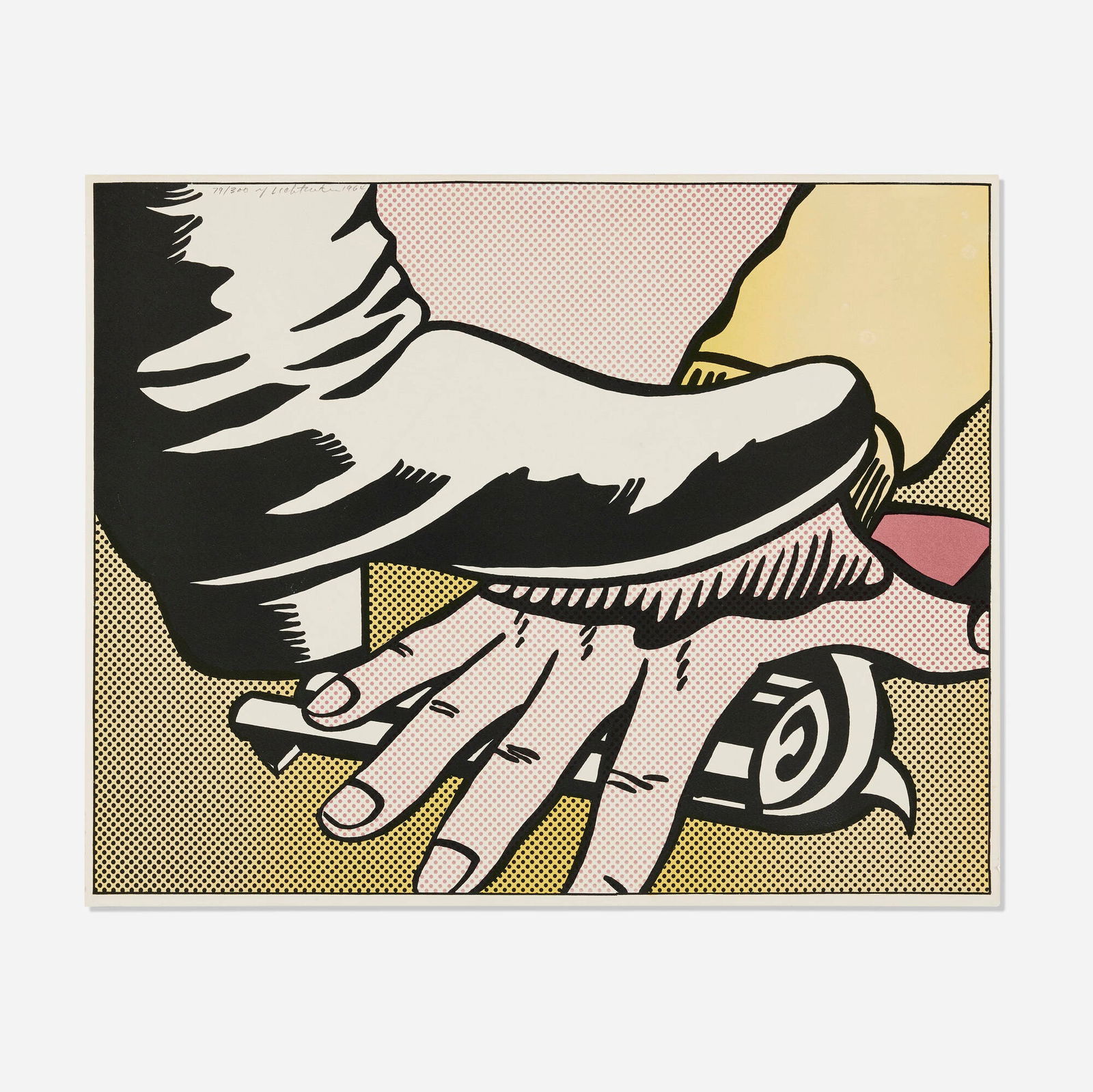 Roy Lichtenstein, Foot and Hand (1 of 3)