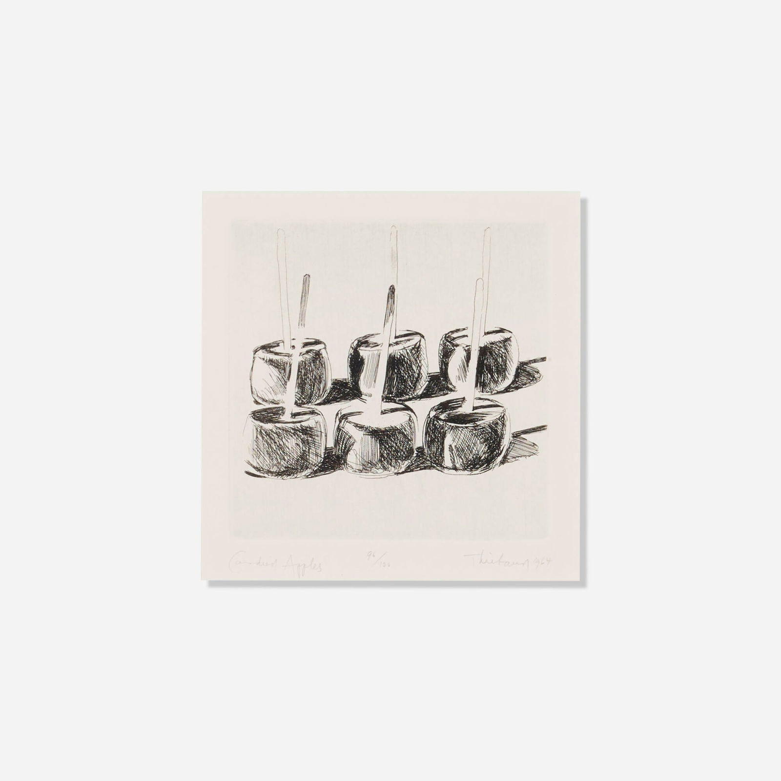 Wayne Thiebaud, Candied Apples (from the Delights portfolio) (1 of 4)