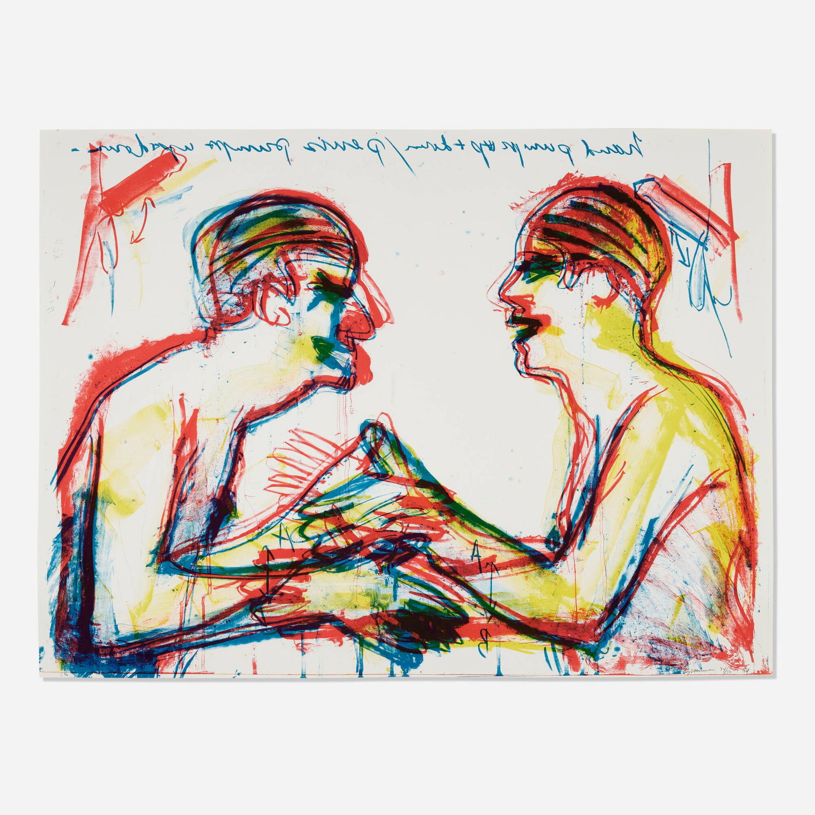 Bruce Nauman, Untitled (from the Fingers and Holes series) (1 of 4)