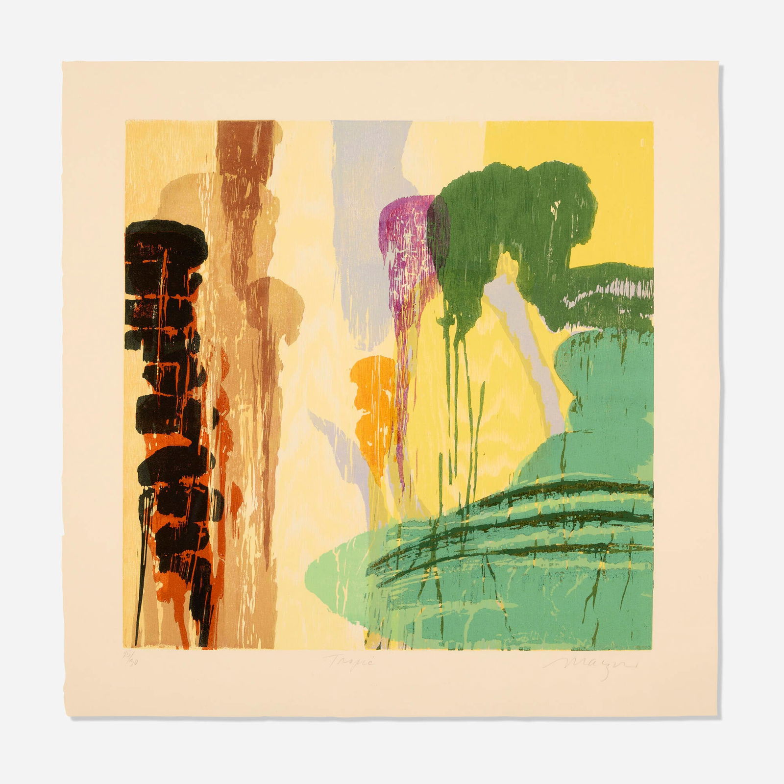 Michael Mazur, Tropic (1 of 4)