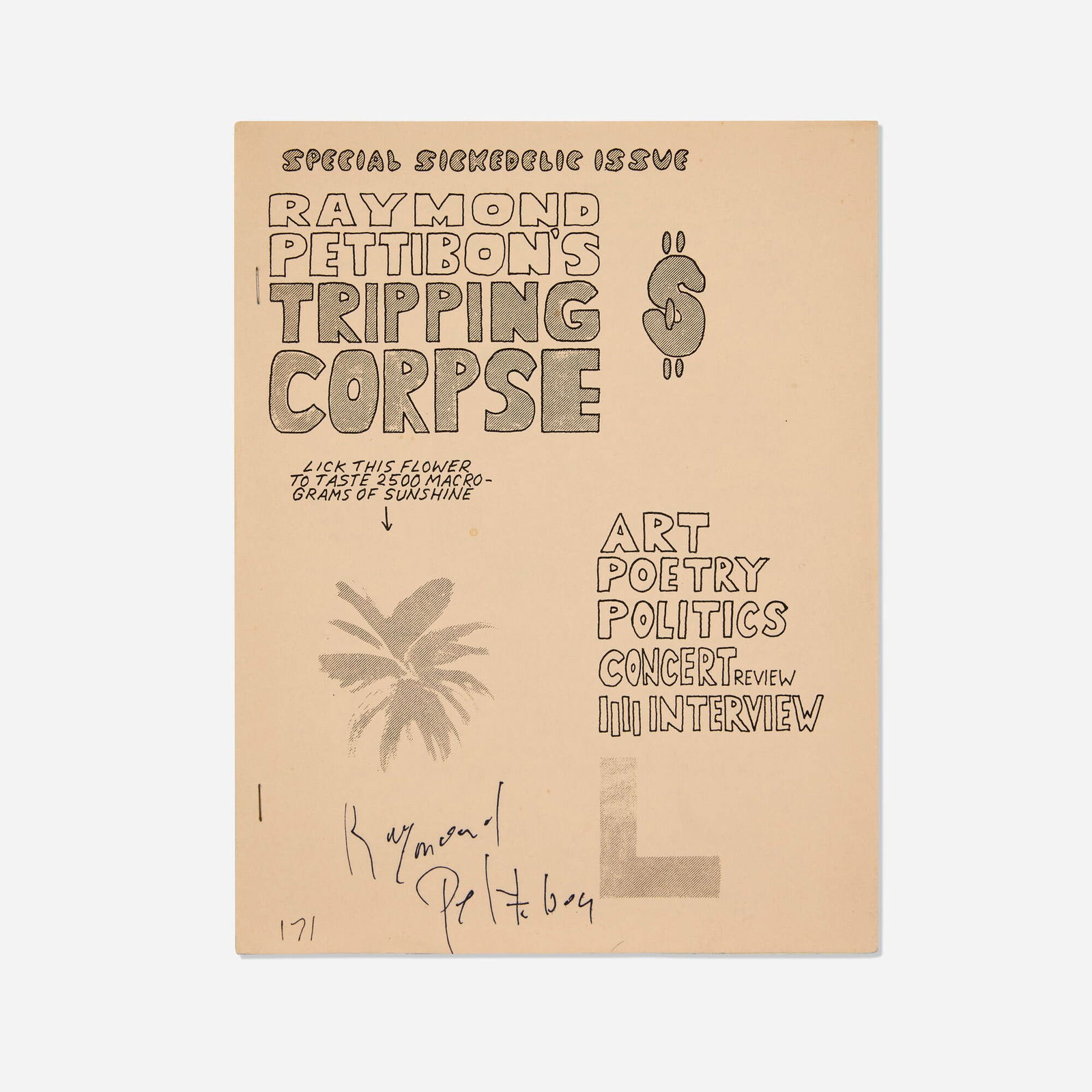 Raymond Pettibon, Tripping Corpse artist's book (1 of 1)