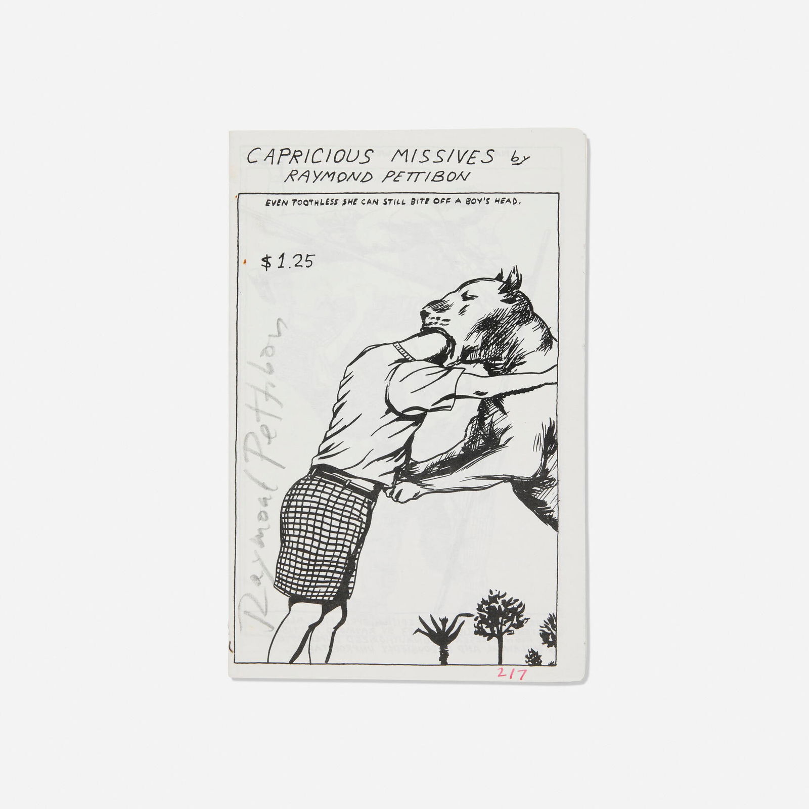 Raymond Pettibon, Capricious Missives artist's book (1 of 1)