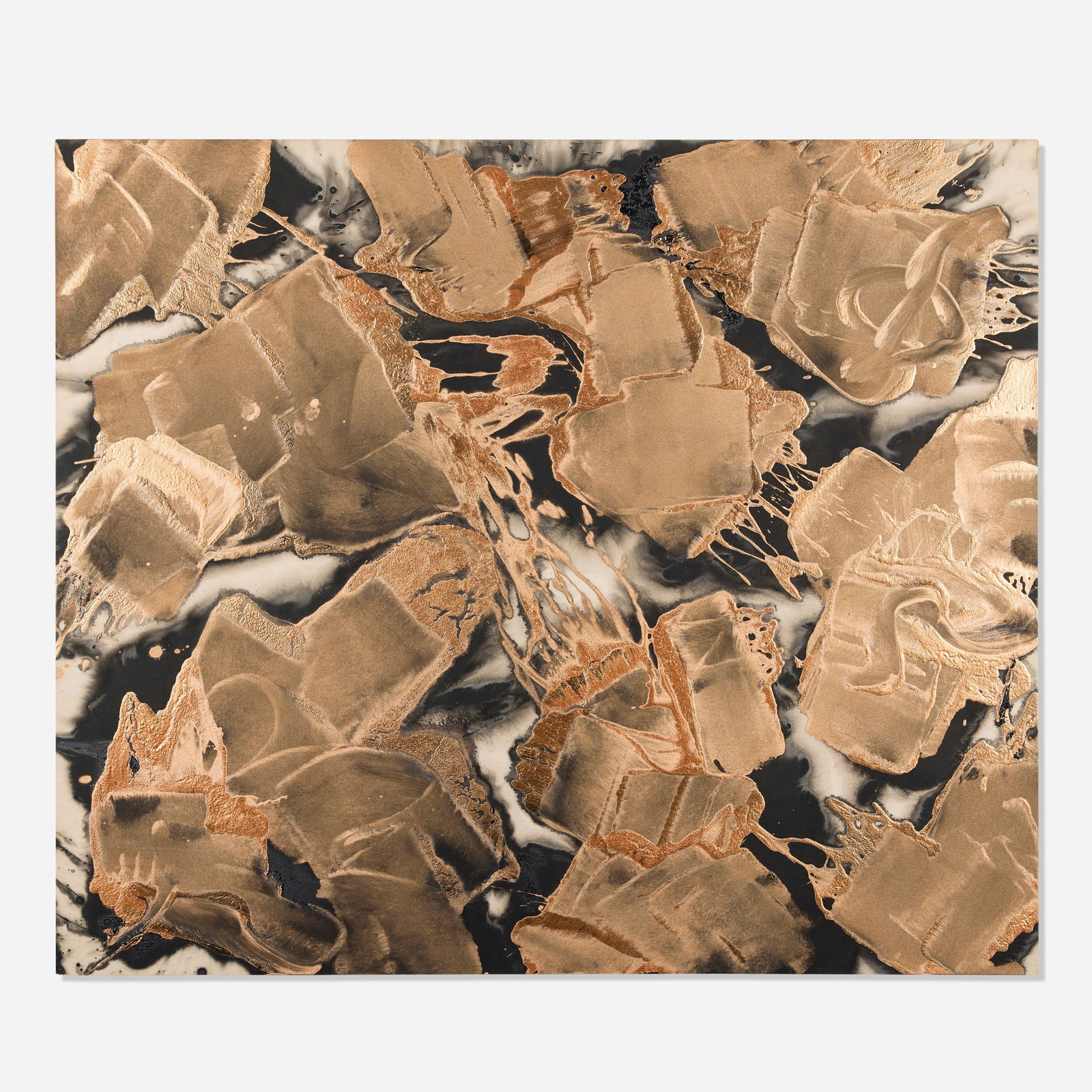 Ed Moses, Satiko: Ed Moses Satiko 2001acrylic on canvas 66 h x 78 w in (168 x 198 cm) Signed, titled and dated to verso 'Satiko EMZ 01'. Provenance: Acquired directly from the artist c.