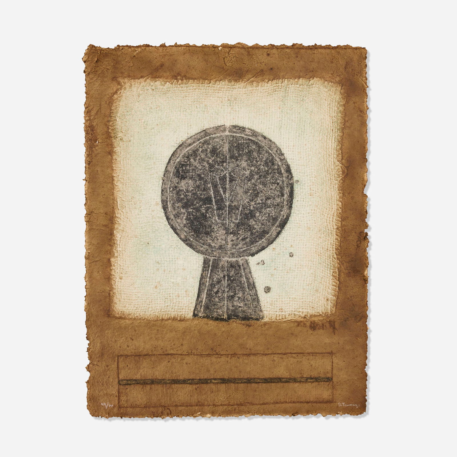 Rufino Tamayo, Cabeza en Negro (1 of 4)