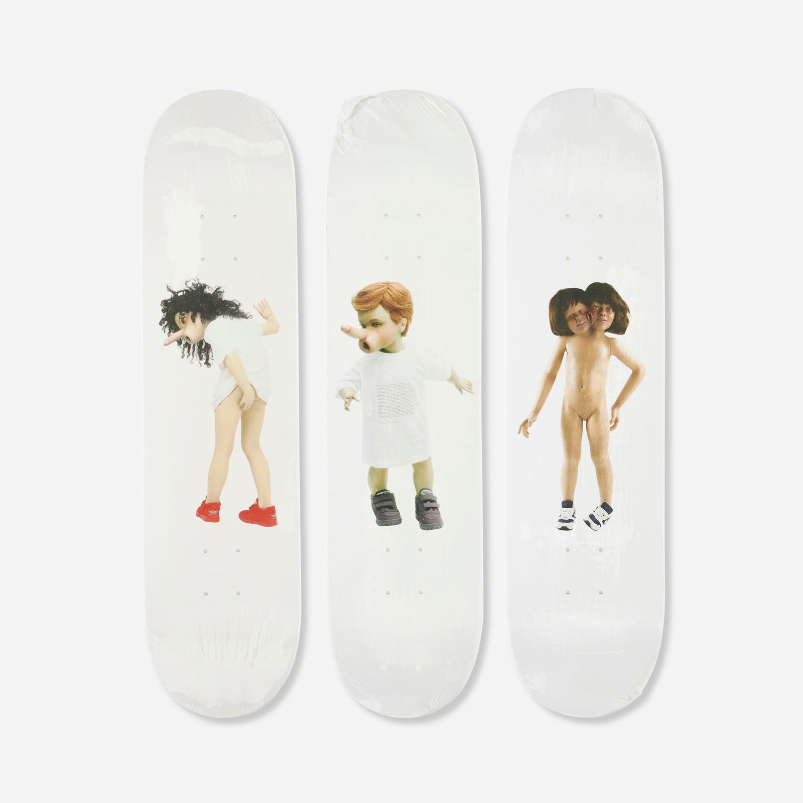 Jake and Dinos  Chapman X Supreme, Set of three skate decks (1 of 2)
