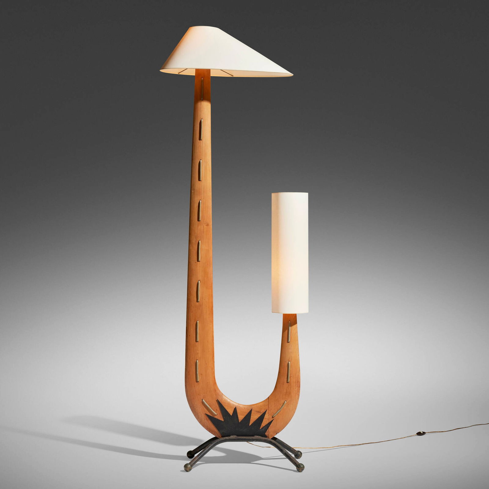 In the manner of Jean  Rispal, Floor lamp (1 of 4)