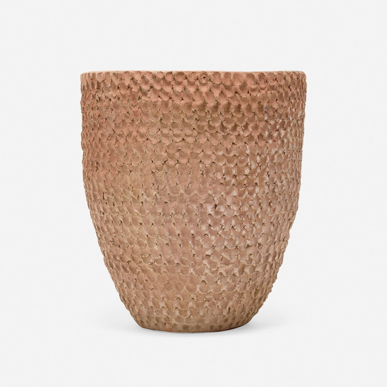 Stan Bitters, Large planter: Stan Bitters Large planter USA, c. 1970stoneware 32 h x 27 dia in (81 x 69 cm) This work will ship from Los Angeles, California.