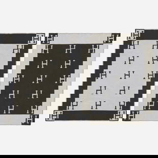 Hermes, Avalon throw blankets, pair: Hermes Avalon throw blankets, pair France, 1988 / new productionMerino wool, cashmere 53 h x 67 w in (135 x 170 cm) Fabric manufacturer's label to reverse of each example 'Hermes-Paris Made in