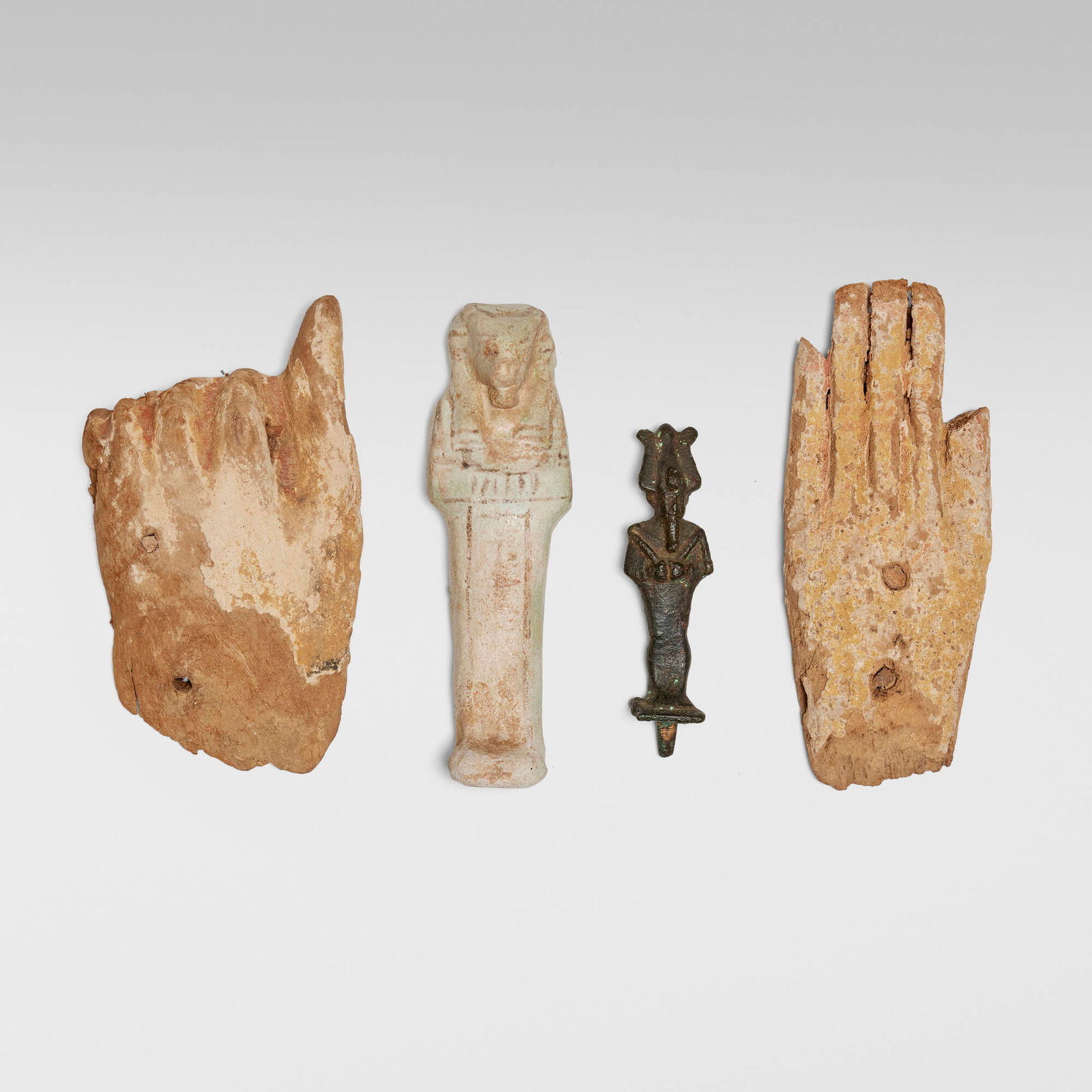 Egyptian, Collection of four objects (1 of 2)