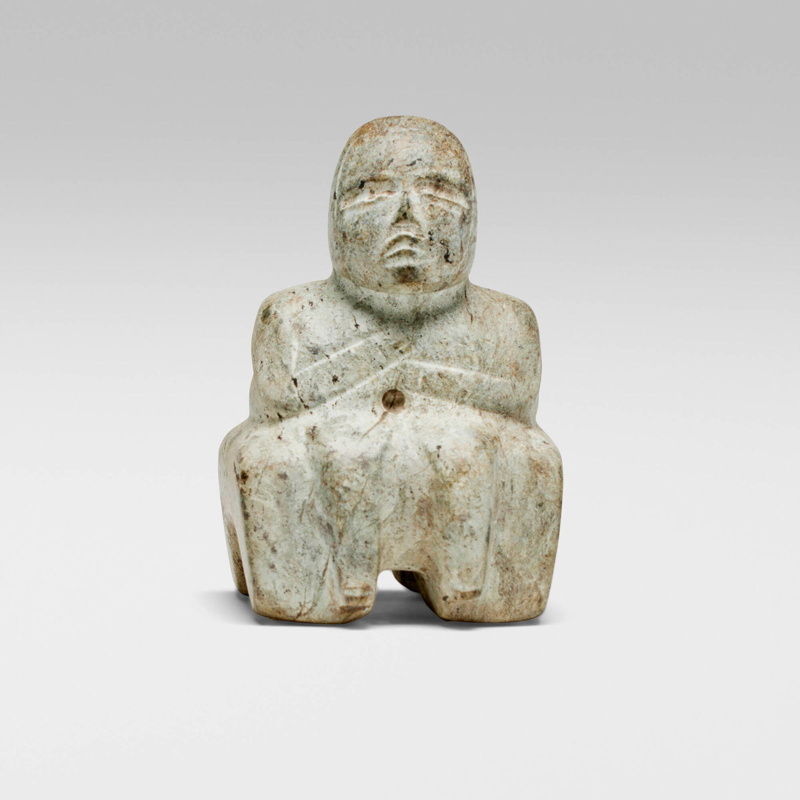 Olmec or Olmecoid, Crouching figure (1 of 3)