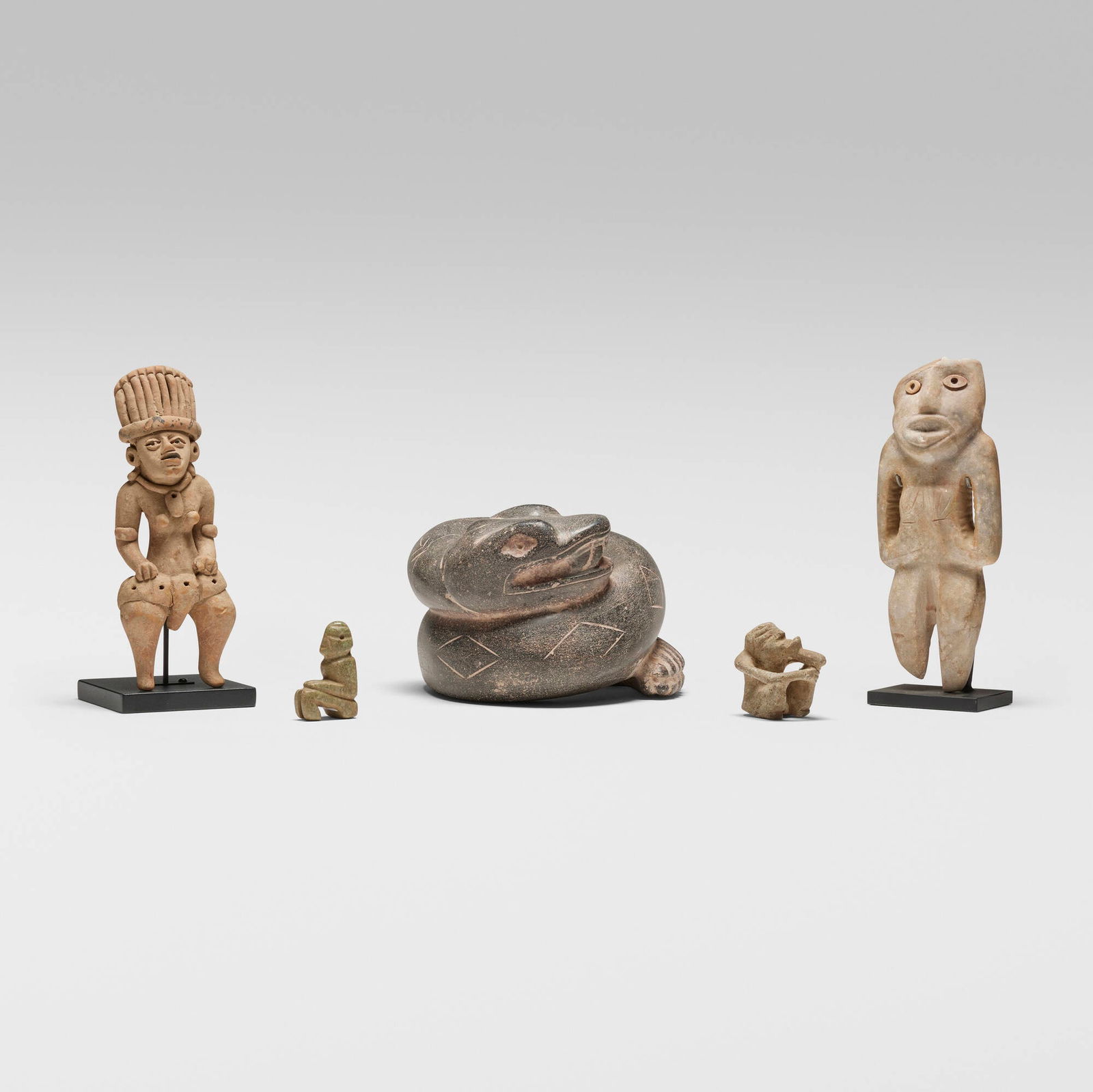 Western Mexico, Collection of five figures (1 of 5)