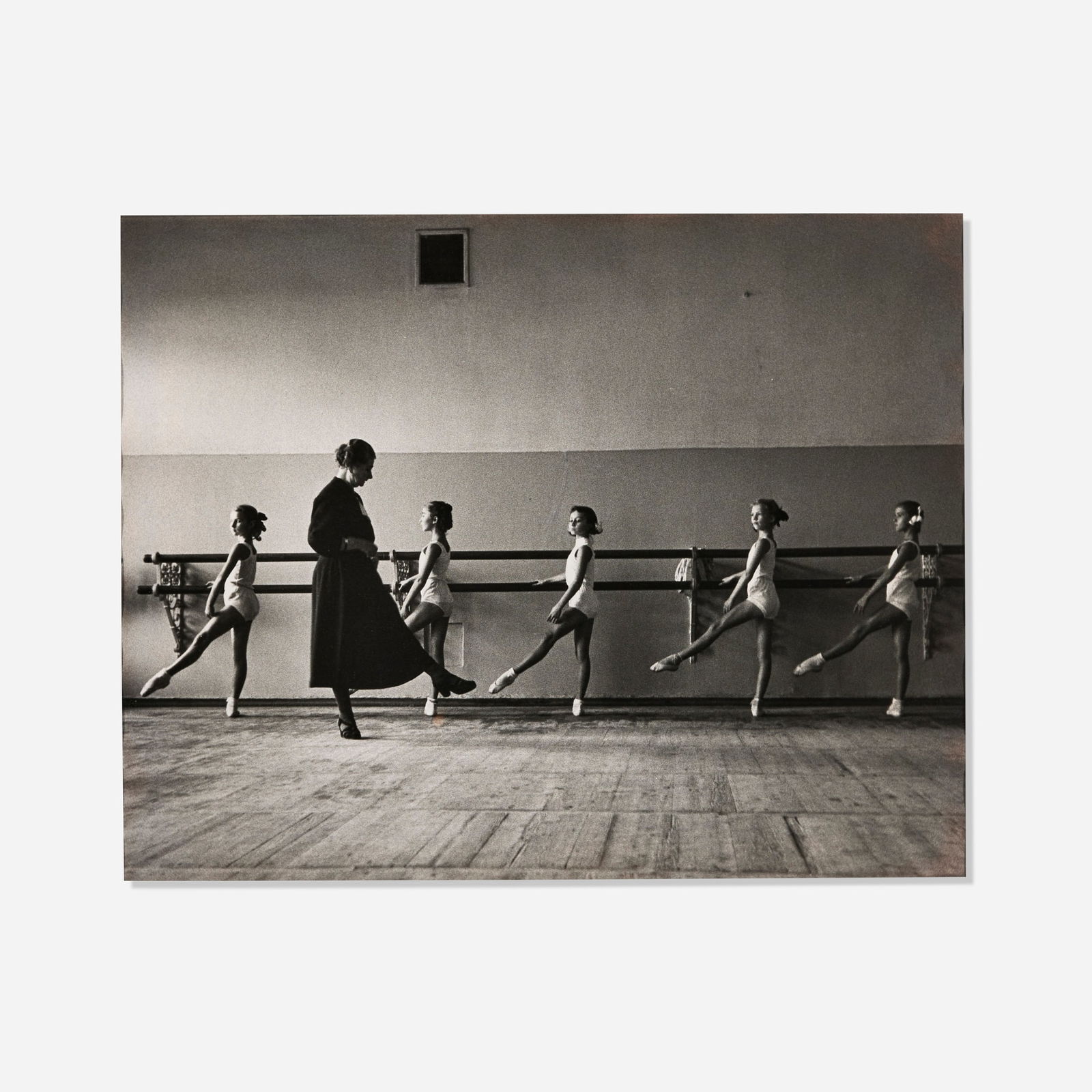 Cornell Capa, Bolshoi Ballet: Cornell Capa Bolshoi Ballet 1958vintage gelatin silver print sight: 10.625 h x 13.5 w in (27 x 34 cm) Signed and dated to inkstamp verso '? Cornell Capa 1958 - Cornell Capa International Cente