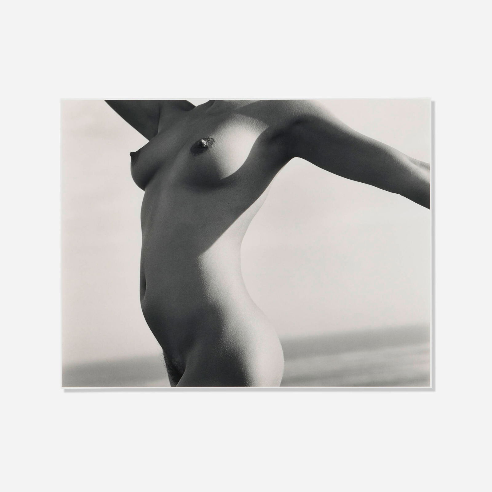 Bruce Weber, Luiza, Point Conception, California: Bruce Weber Luiza, Point Conception, California 1987gelatin silver print image: 10.5 h x 13.5 w in (27 x 34 cm) sheet: 11 h x 14 w in (28 x 36 cm) Signed, titled and numbered to verso 'Luiz