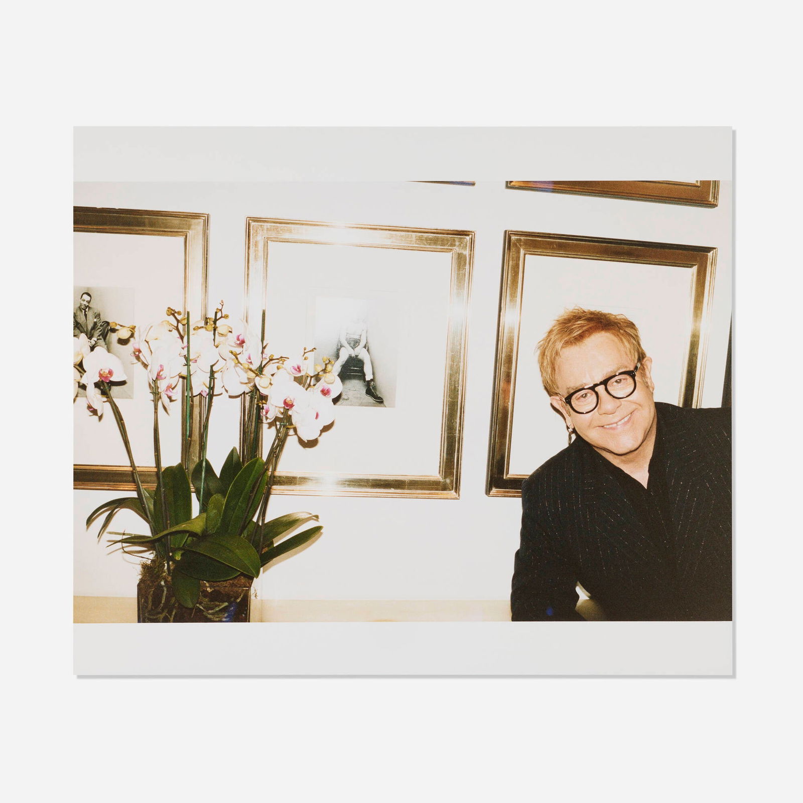 Juergen Teller, Elton John, The Boxer (from the Elton John AIDS Foundation Photography Portfolio I): Juergen Teller Elton John, The Boxer, London (from the Elton John AIDS Foundation Photography Portfolio I) 2008C-print image: 16 h x 24 w in (41 x 61 cm) sheet: 20 h x 24 w in (51 x 61 cm)