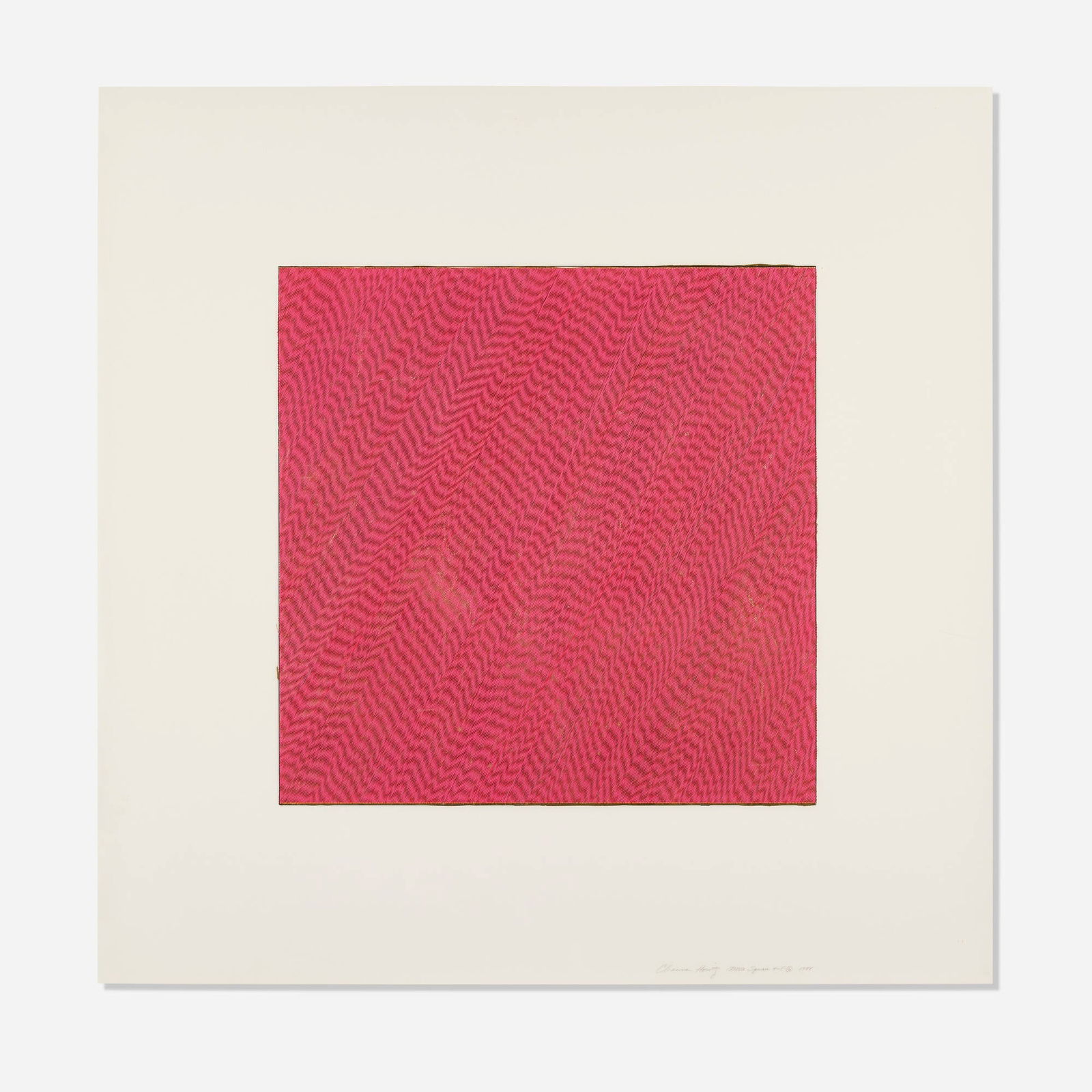 Channa Horwitz, Moire Square 4-5-6 (1 of 4)