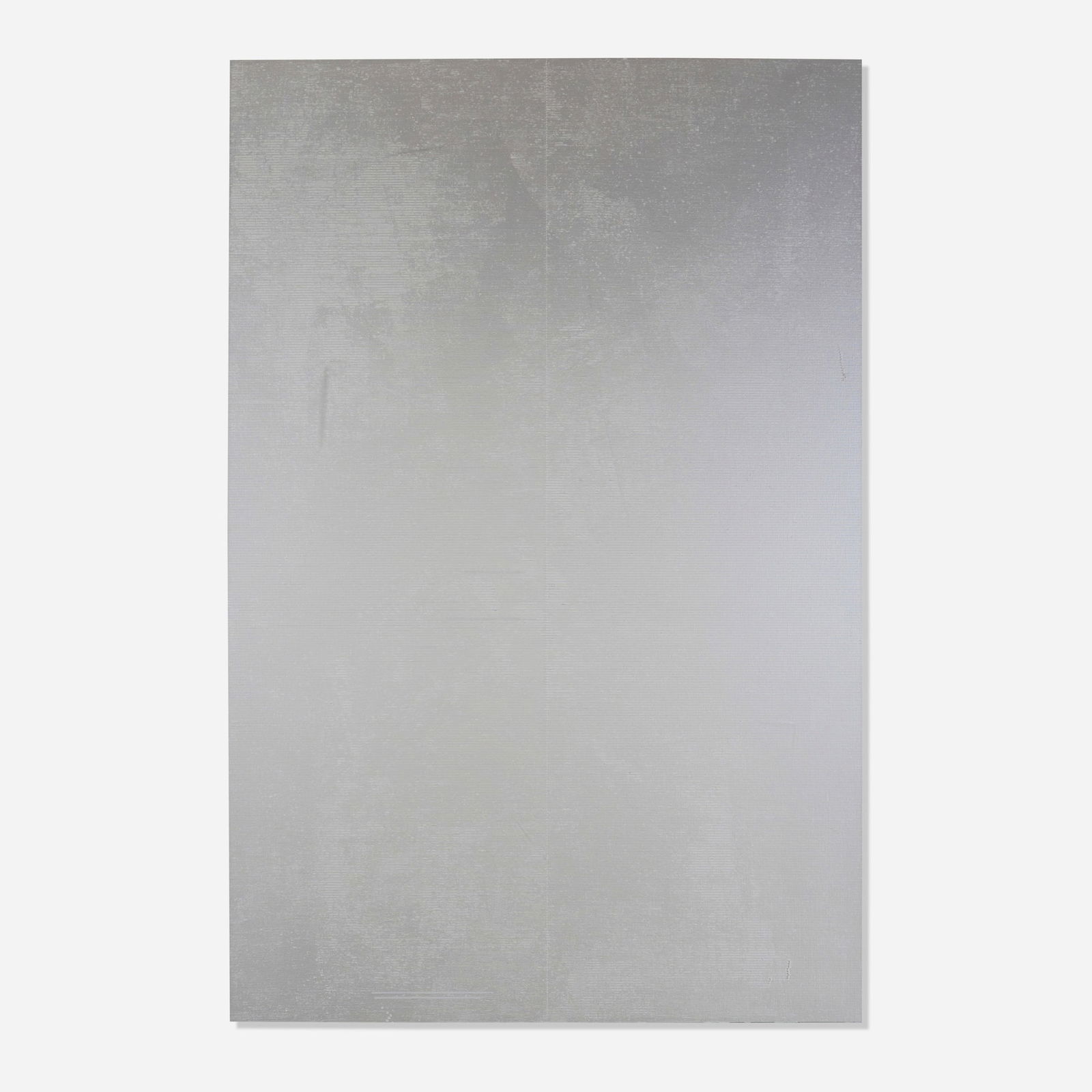 Ned Vena, Untitled: Ned Vena Untitled 2014Rustoleum enamel on linen 94 h x 62 w in (239 x 157 cm) Signed and dated to verso 'Vena 2014'. This work will ship from Los Angeles, California.