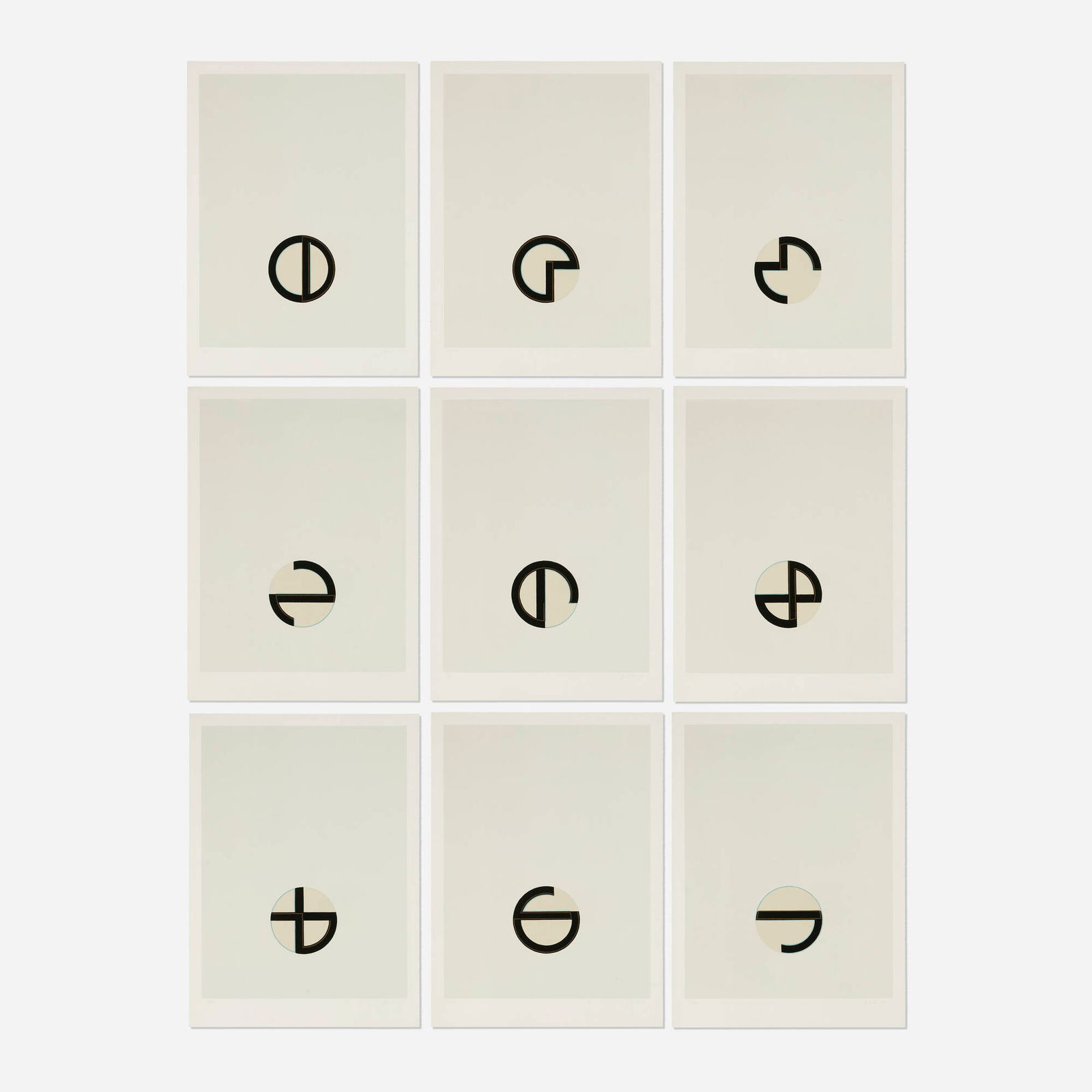 Jo Baer, Cardinations (1 of 2)