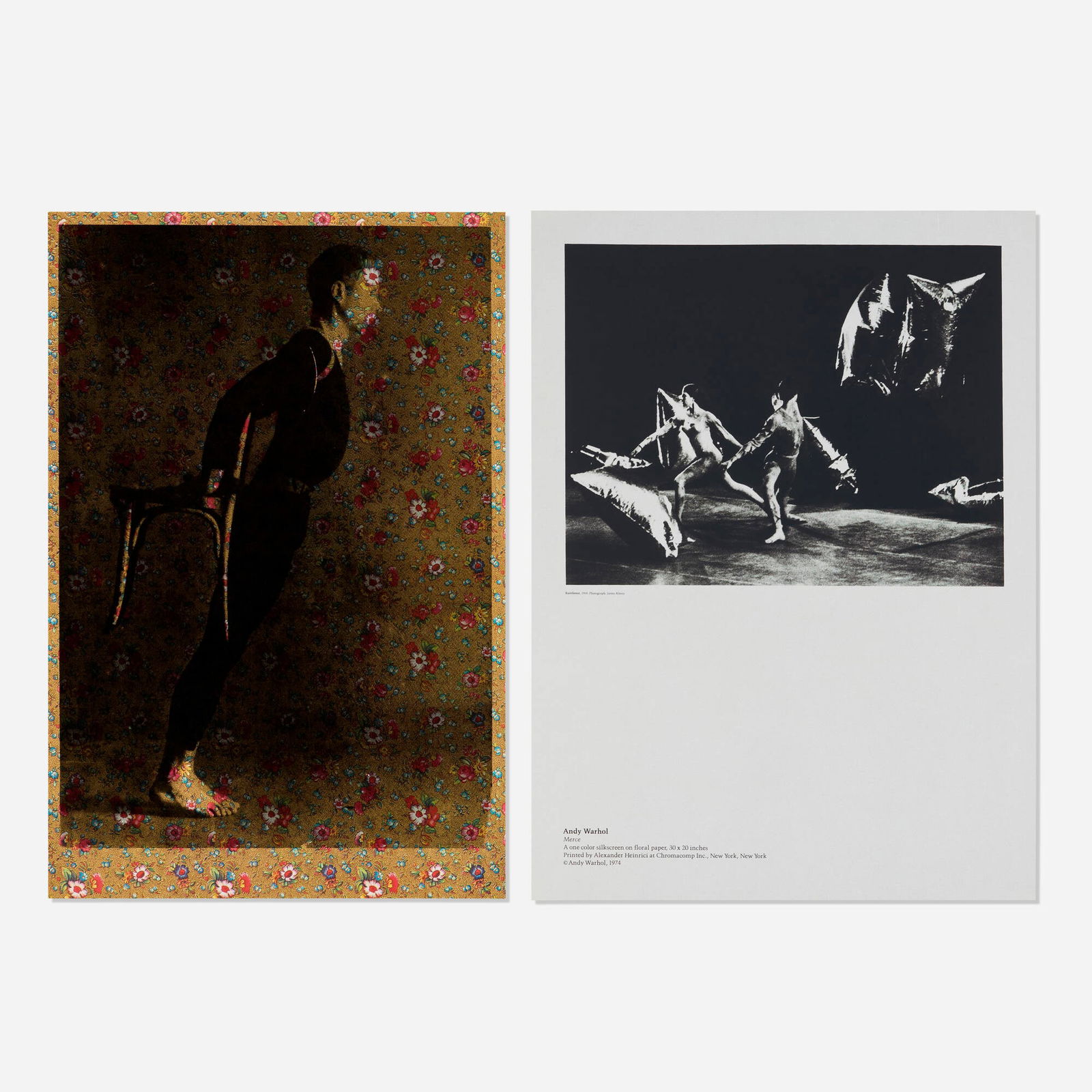 Andy Warhol, Merce Cunningham I (from the Cunningham I portfolio) (1 of 4)