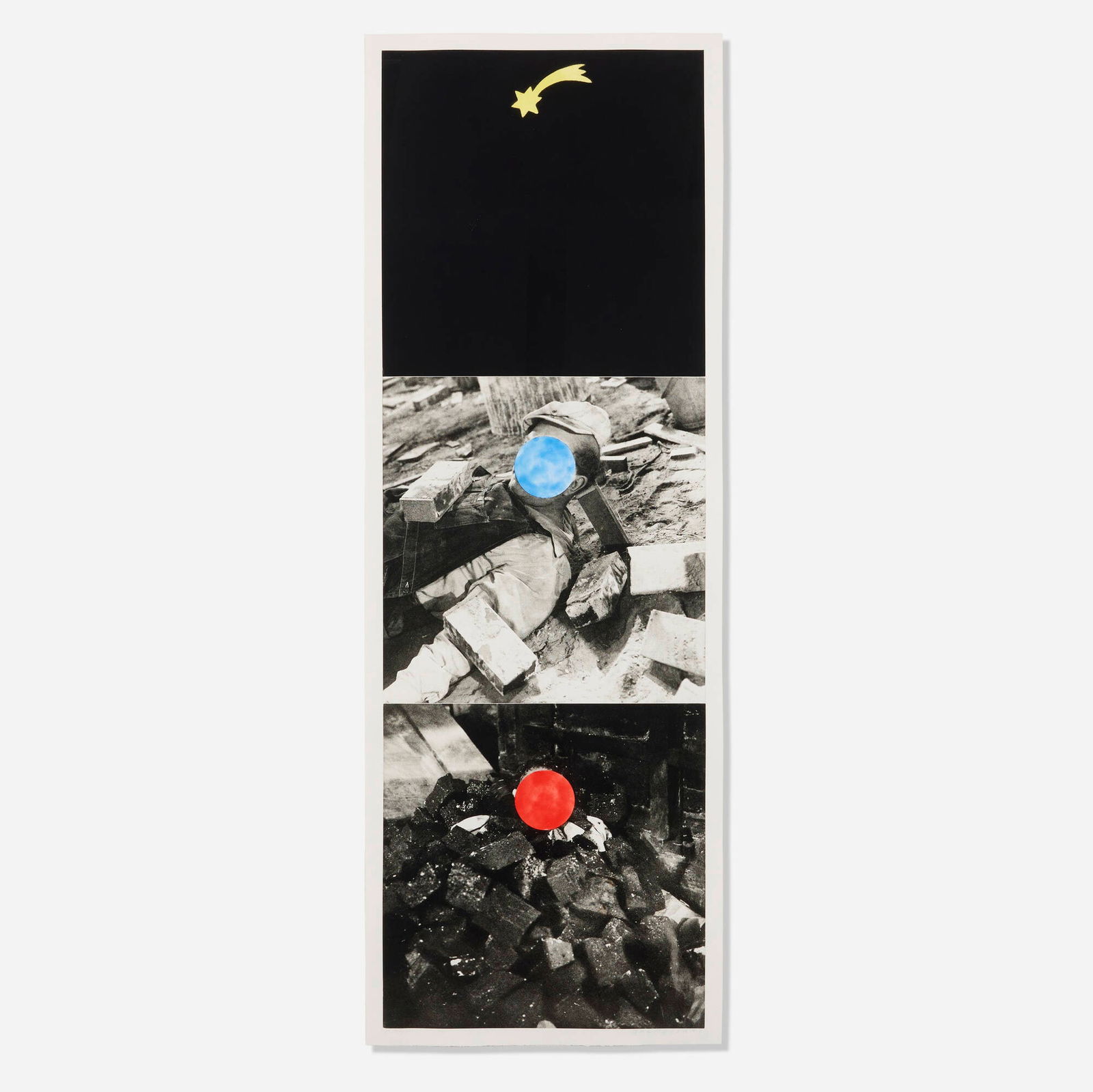 John Baldessari, Falling Star (1 of 4)
